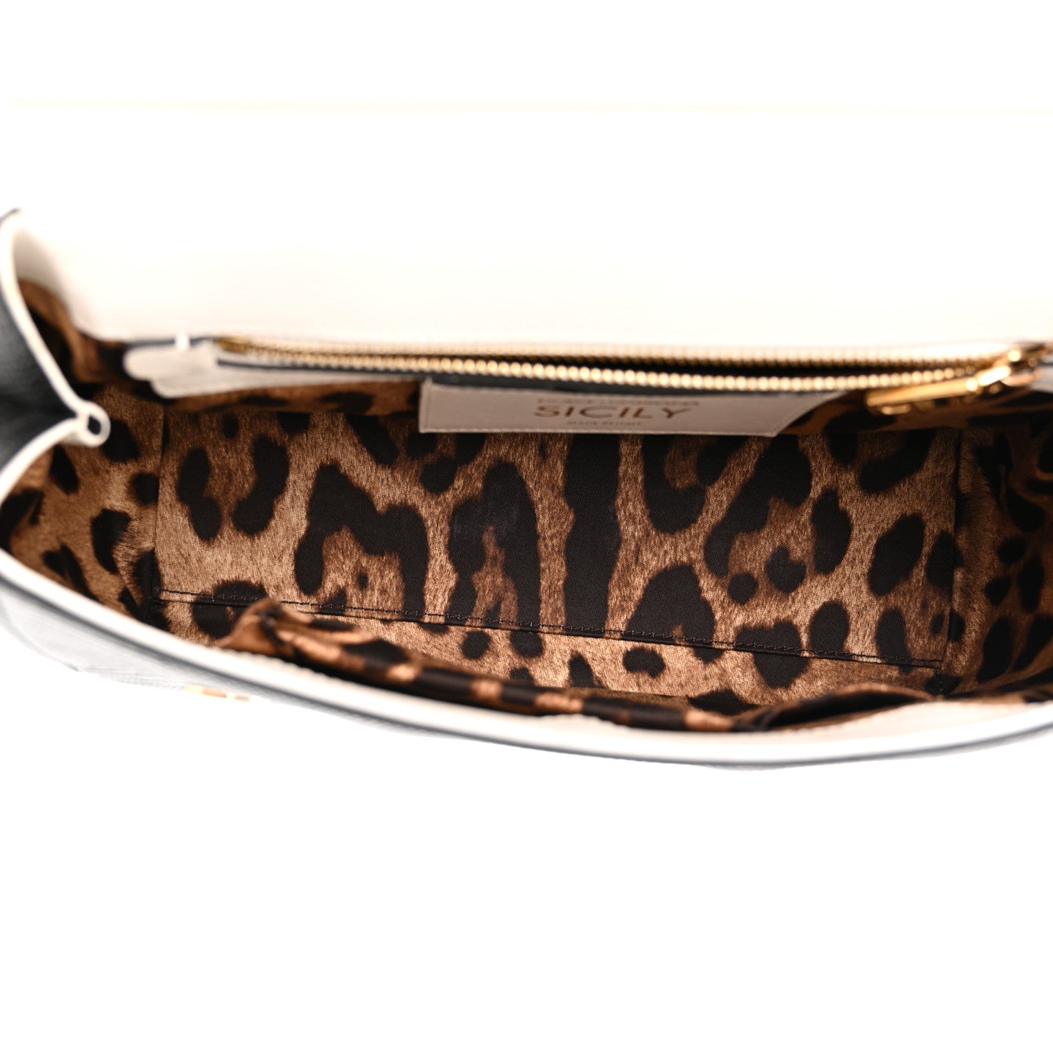 Dolce & Gabbana Stampa Iguana Crystal Medium Miss Sicily Satchel White Black Pink 5 of 21