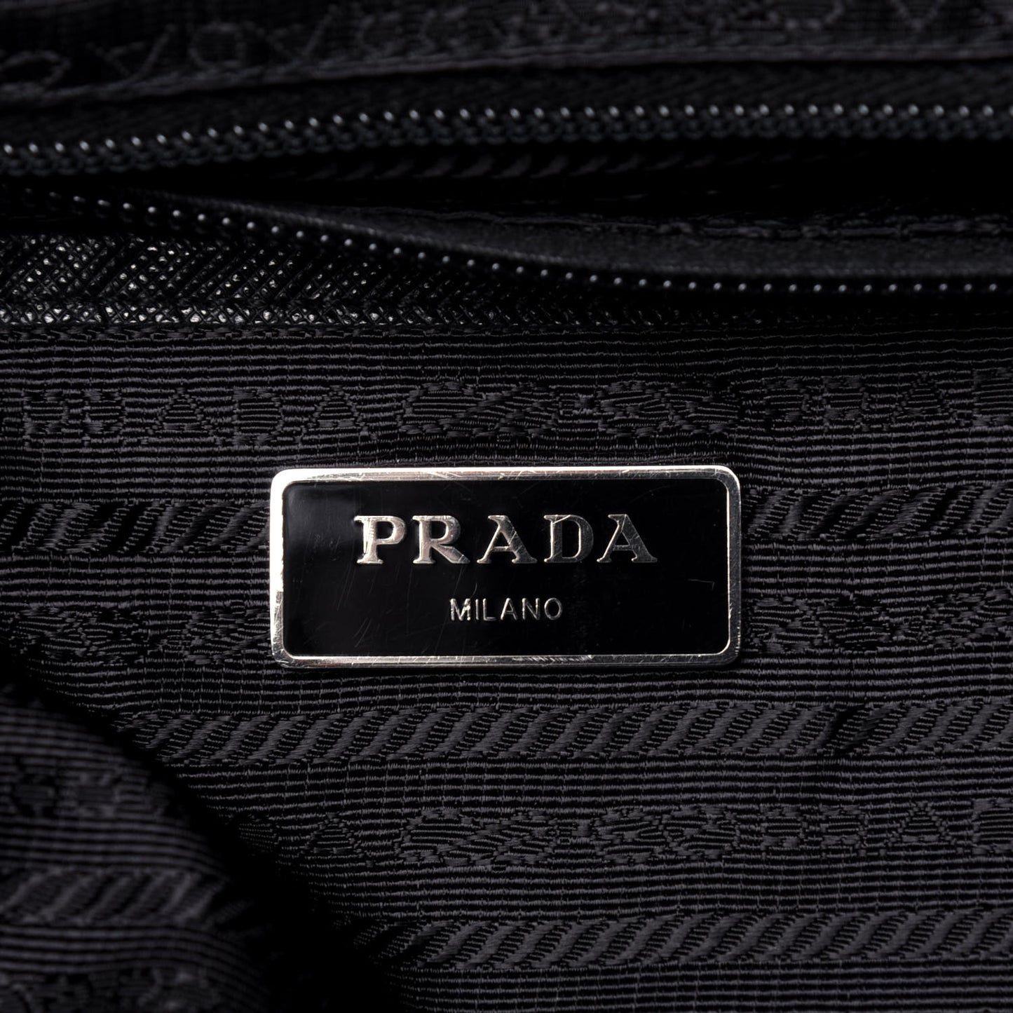 Nylon New Vela Studded Backpack Black