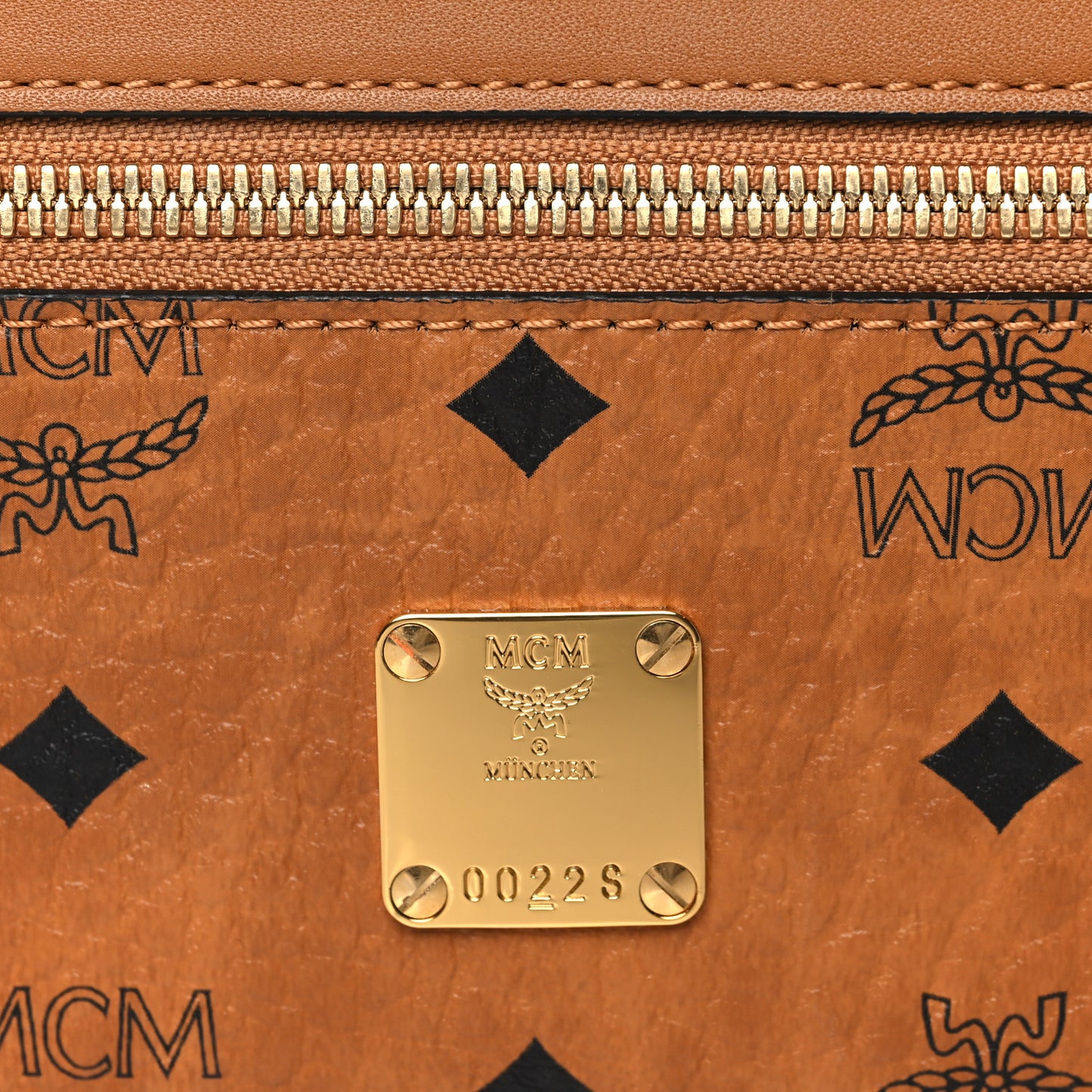 Visetos Rockstar Vanity Case Cognac