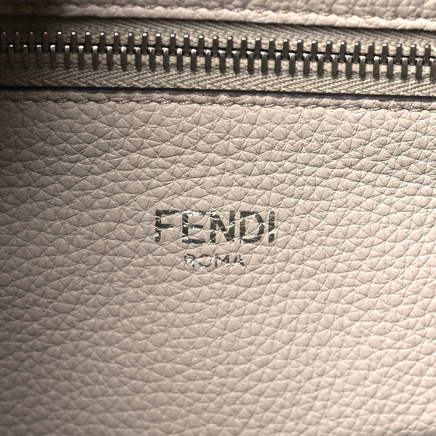 Suede Medium Peekaboo I See U Satchel Dove Grey