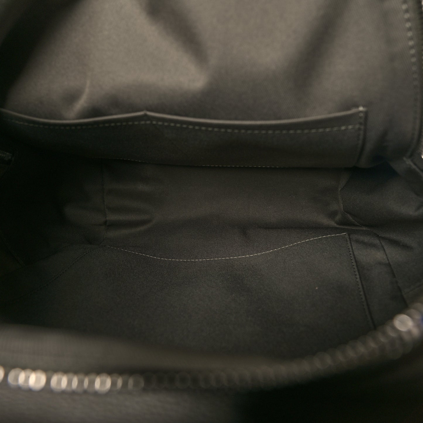 Grained Calfskin Aerogram Takeoff Backpack Grey