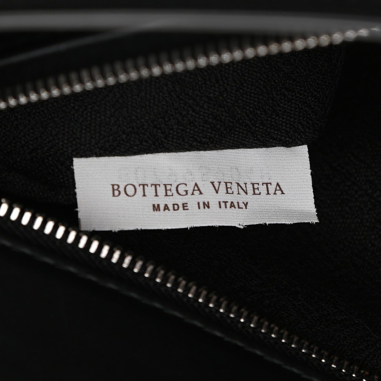 Textured Calfskin Messenger Crossbody Bag Black