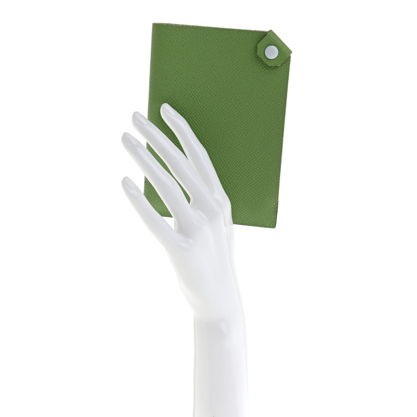 Epsom Tarmac Dot PM Passport Holder Vert Criquet Bleu Brume