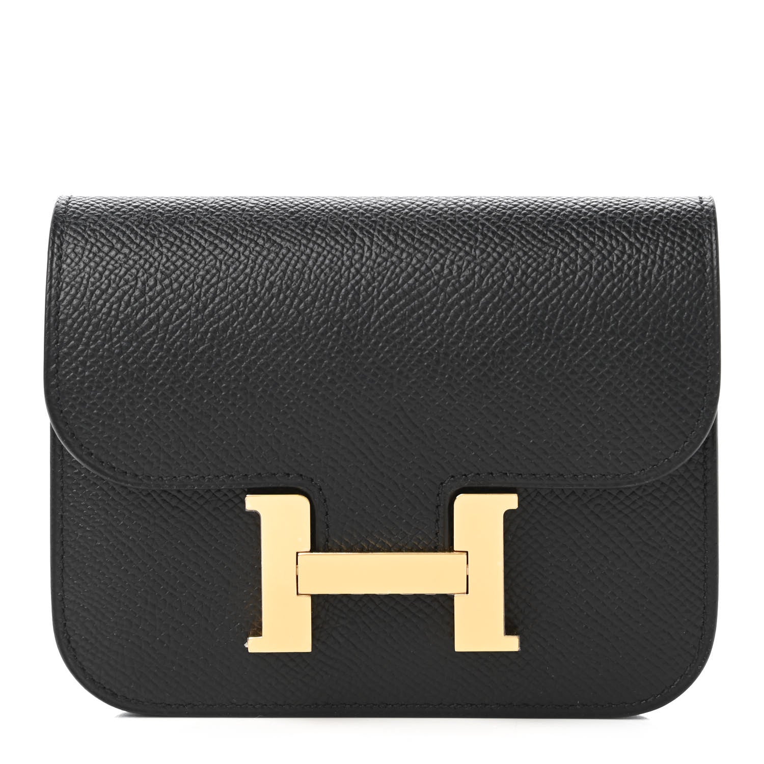 Hermes Epsom Constance Slim Wallet Black 1 of 11