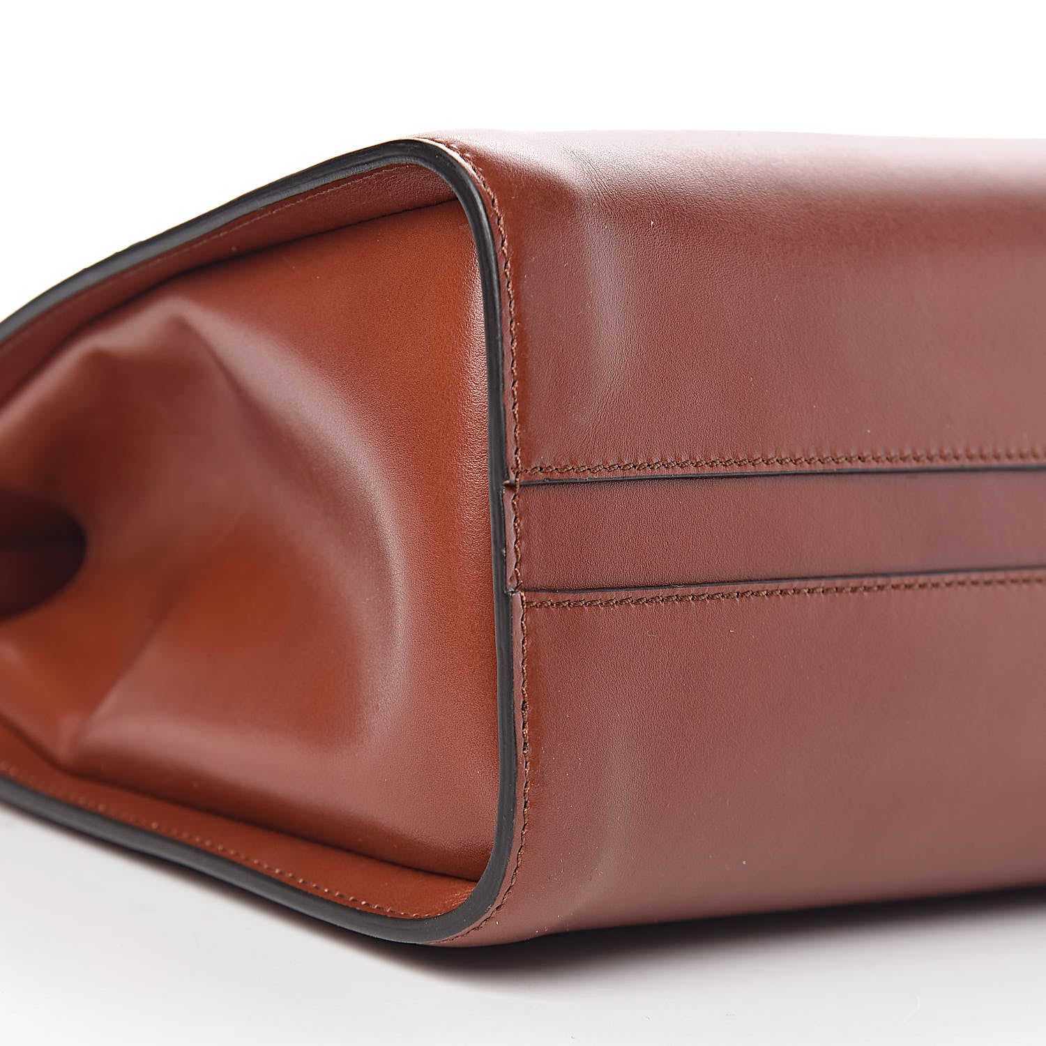Chloe Shiny Calfskin Medium Annie Shoulder Bag Whiskey 14 of 15