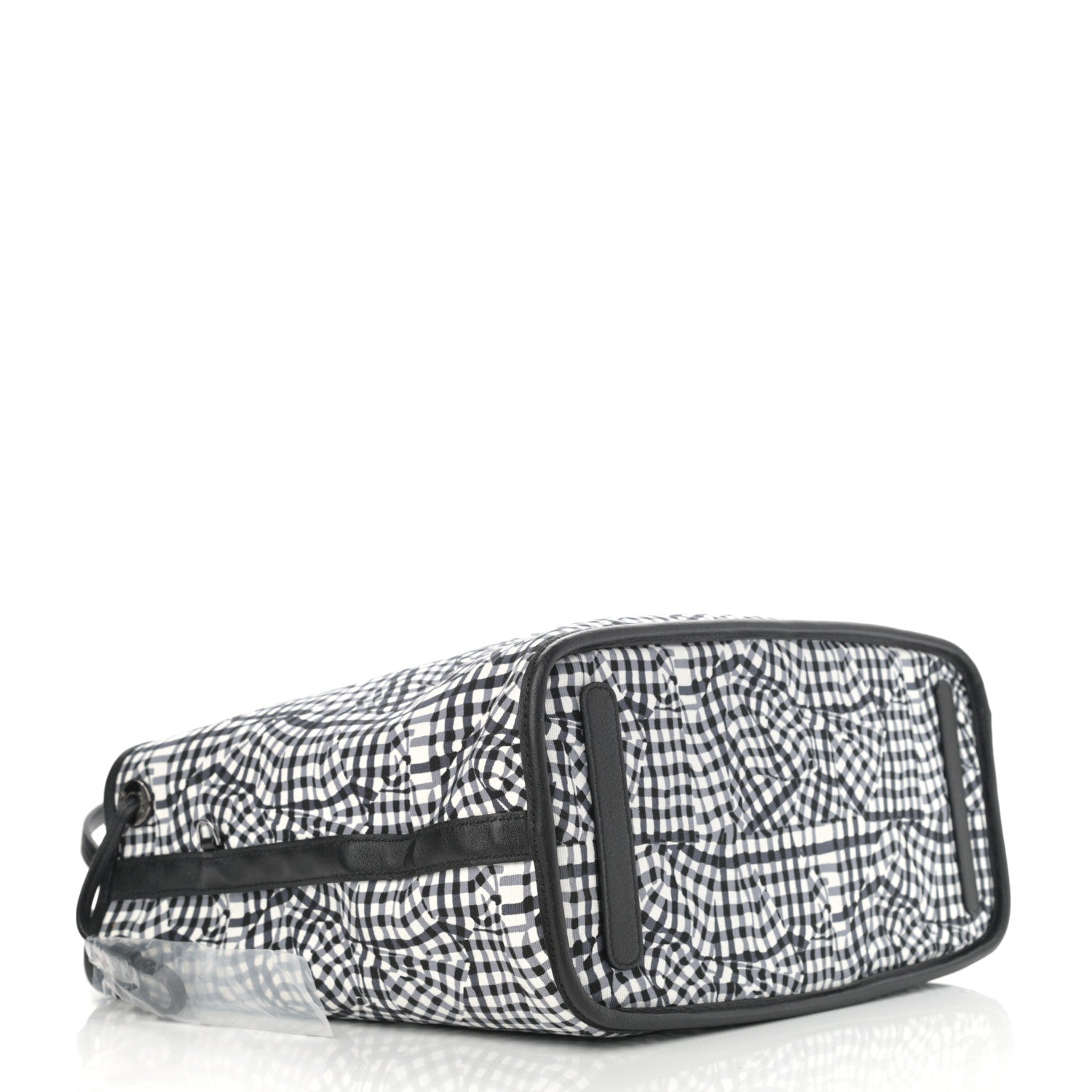 MCM Visetos Medium Liz Reversible Shopper Tote Black 8 of 16