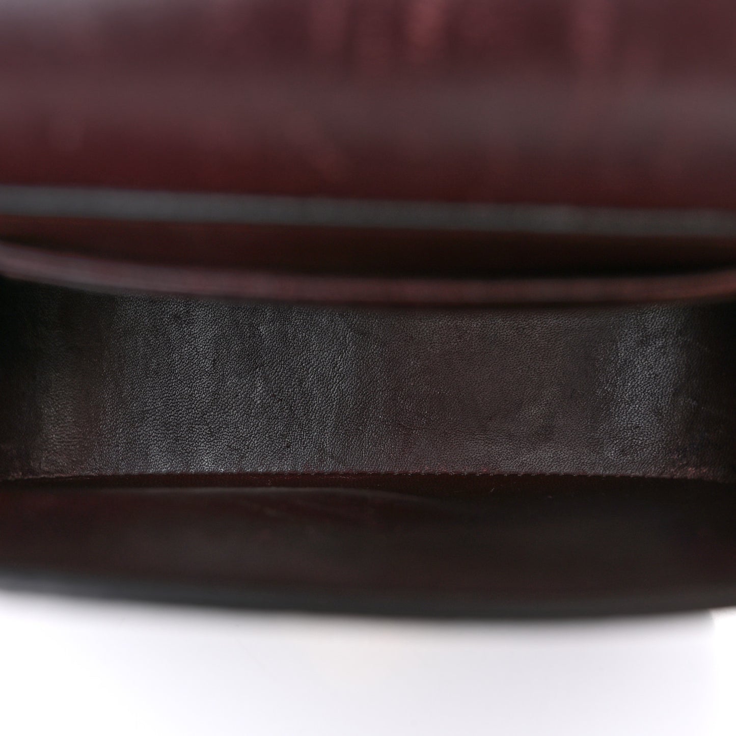 Natural Grained Calfskin Small Darley Satchel Oxblood