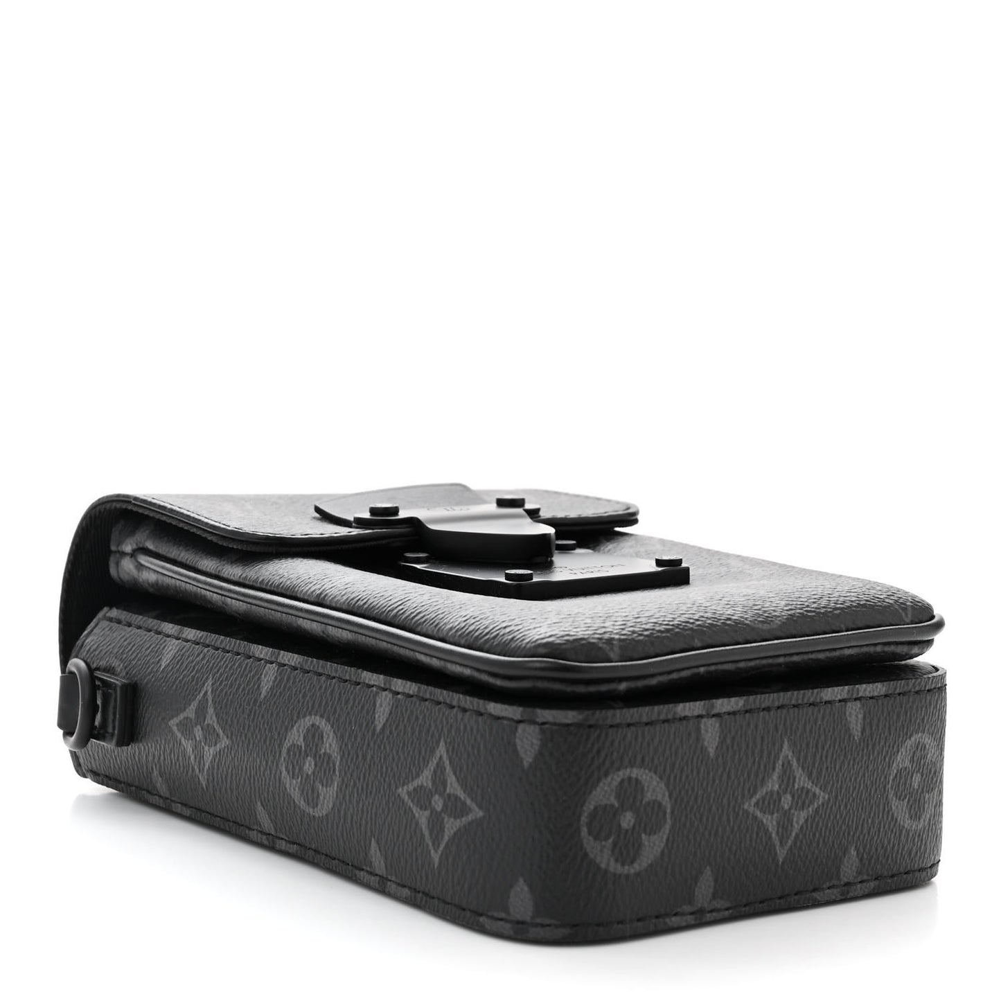 Monogram Eclipse S Lock Wearable Wallet Black