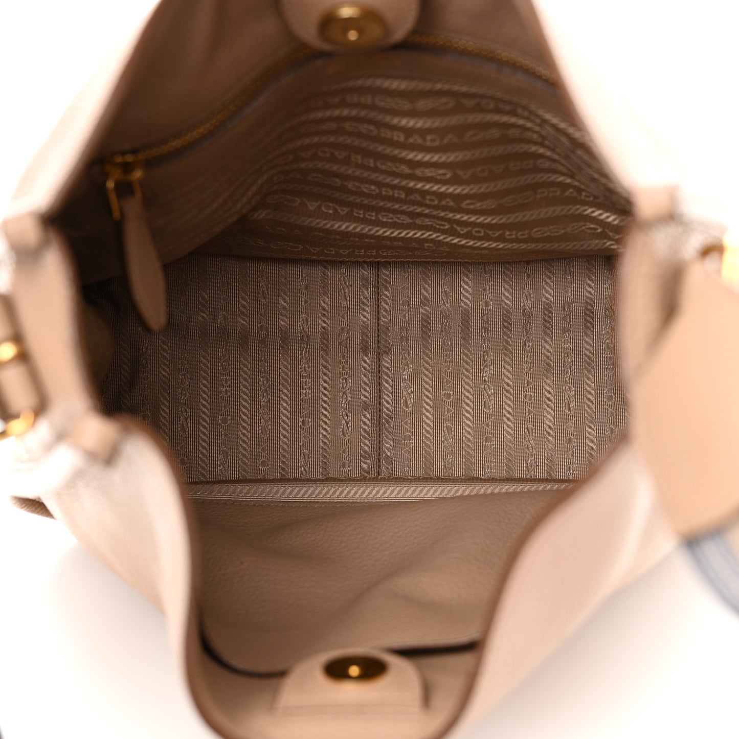 Vitello Daino Soft Hobo Messenger Bag Cammeo