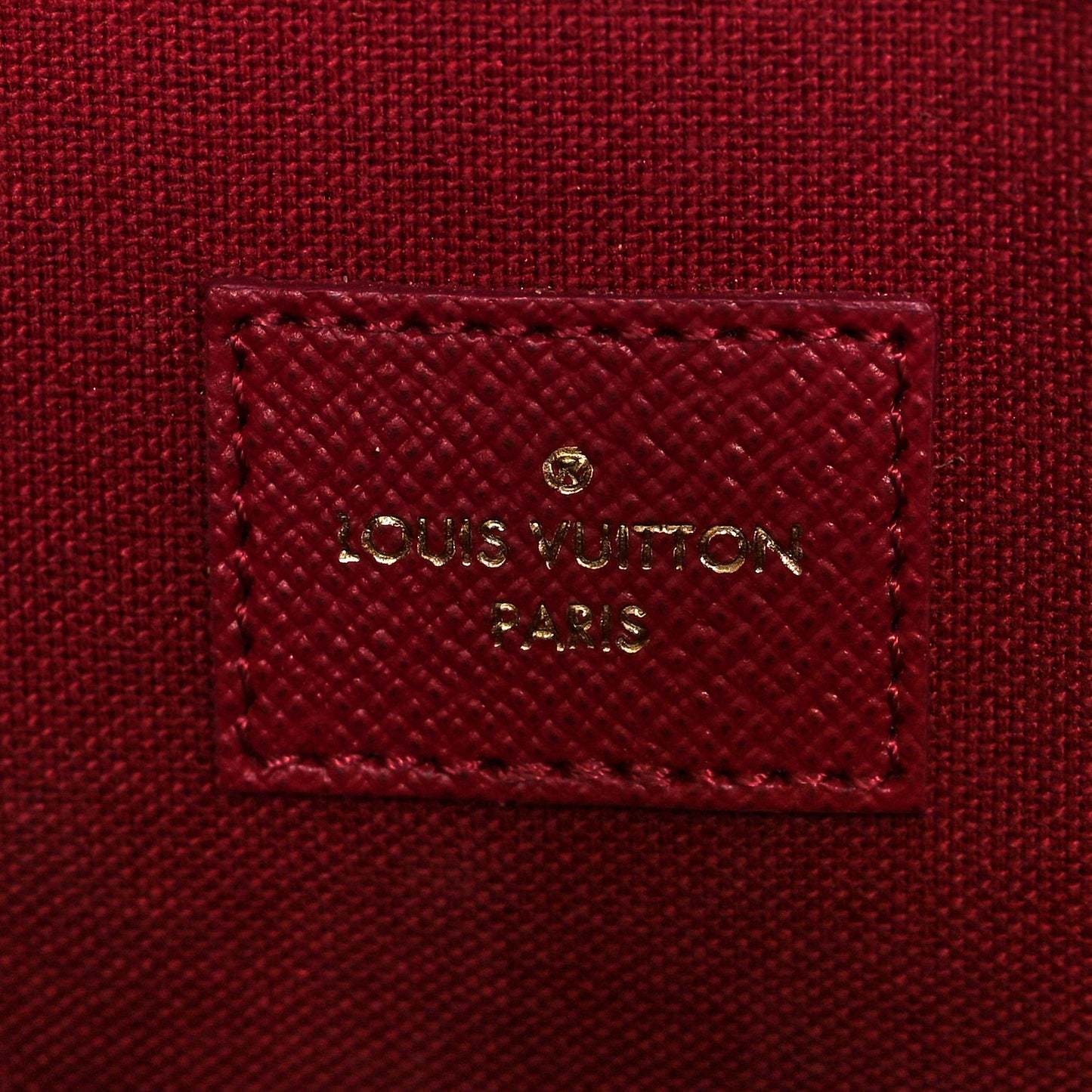 Monogram Pochette Felicie Chain Wallet Fuchsia