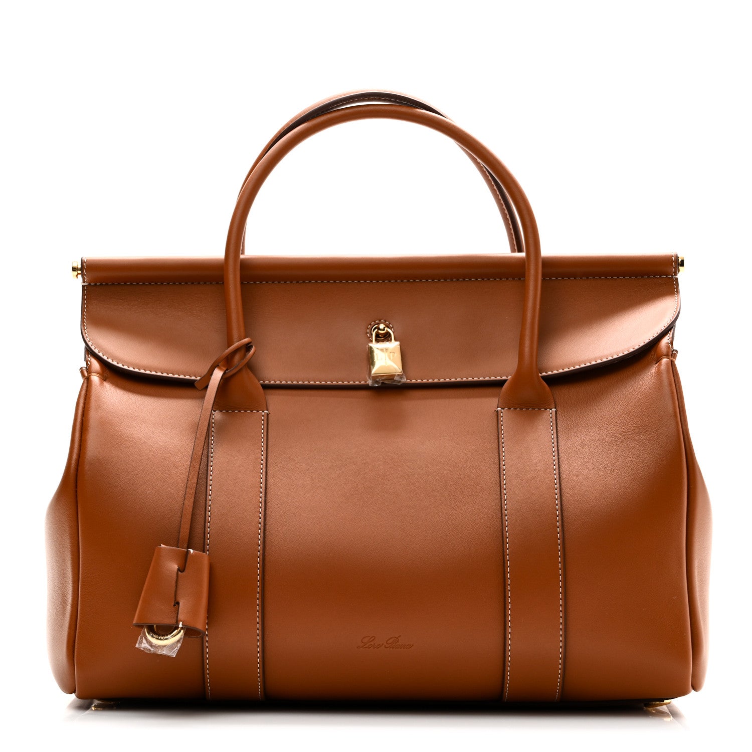 Loro Piana Calfskin L32 Loom Bag Warm Tan 1786179 – FASHIONPHILE