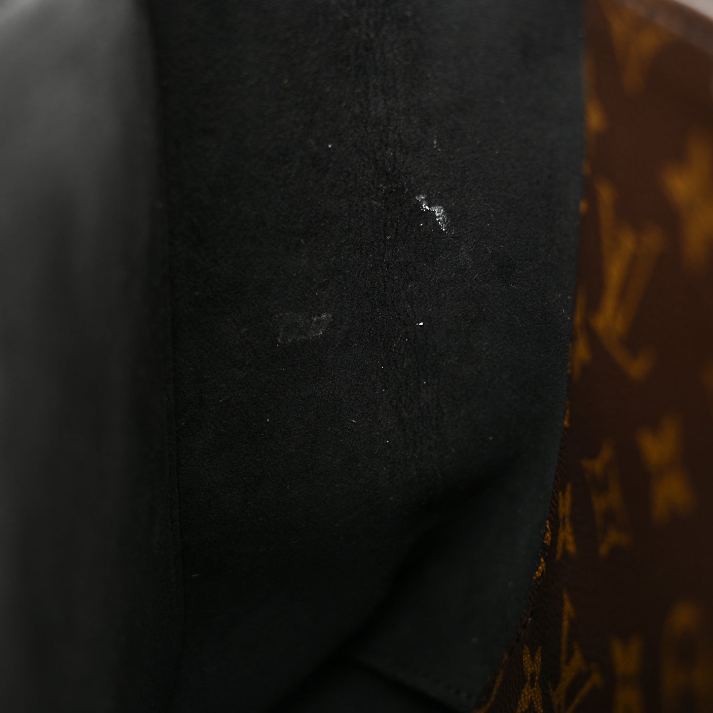 Monogram Flower Tote Black