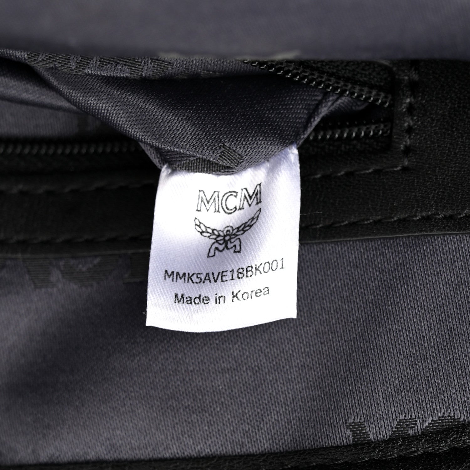 MCM Visetos Studded Medium Stark M Backpack Black 6 of 9