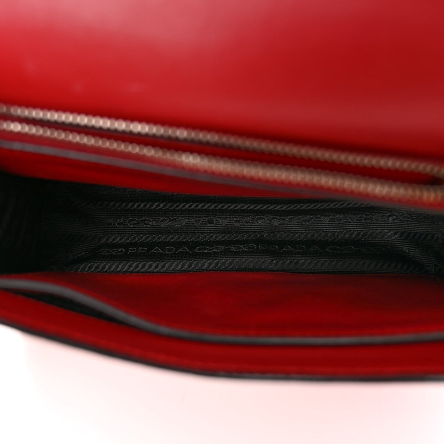 Saffiano City Calfskin Studded Large Elektra Shoulder Bag Fuoco Black