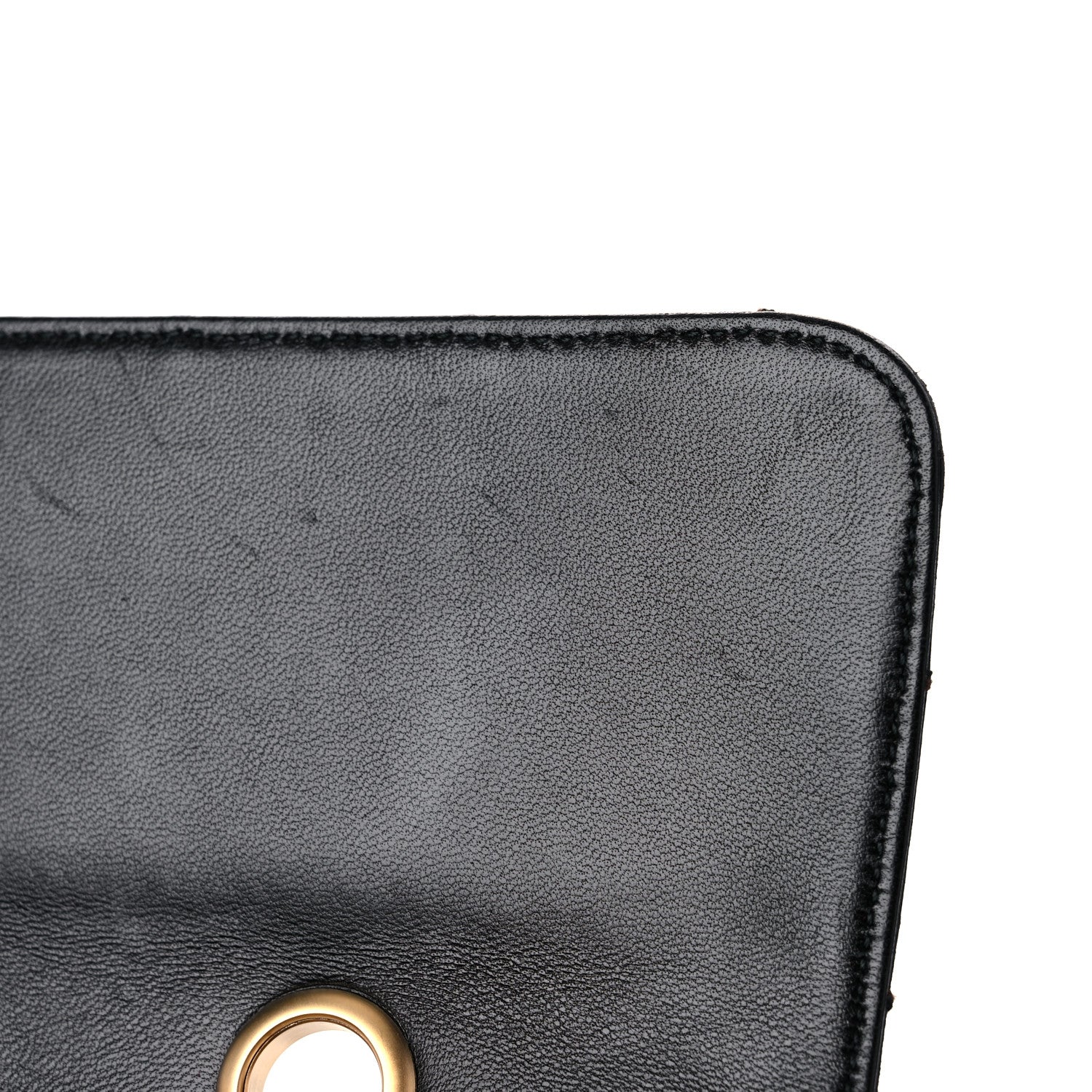 Chanel Lambskin Stitched Chocolate Bar Single Flap Brown 12 of 17