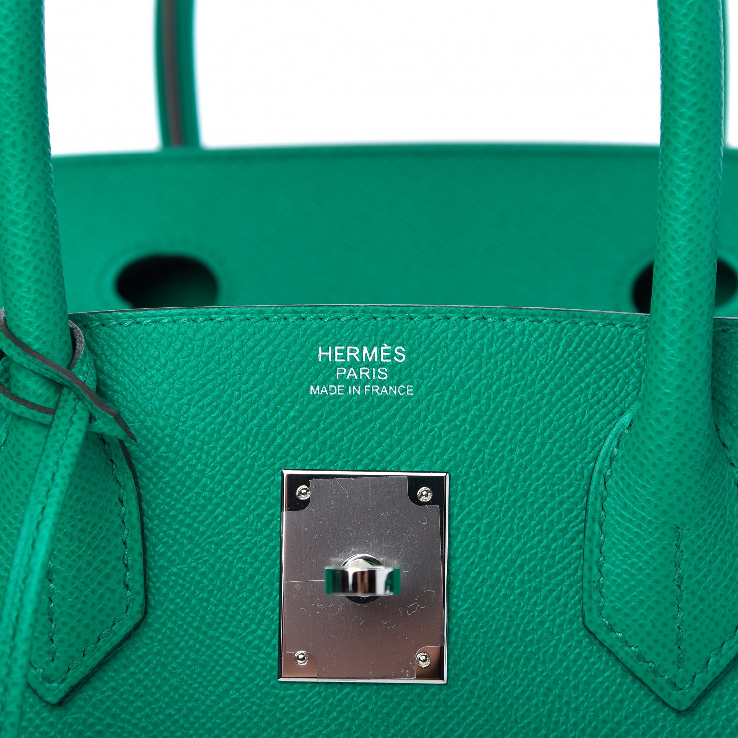 Hermes Epsom Birkin 30 Vert Jade 8 of 11