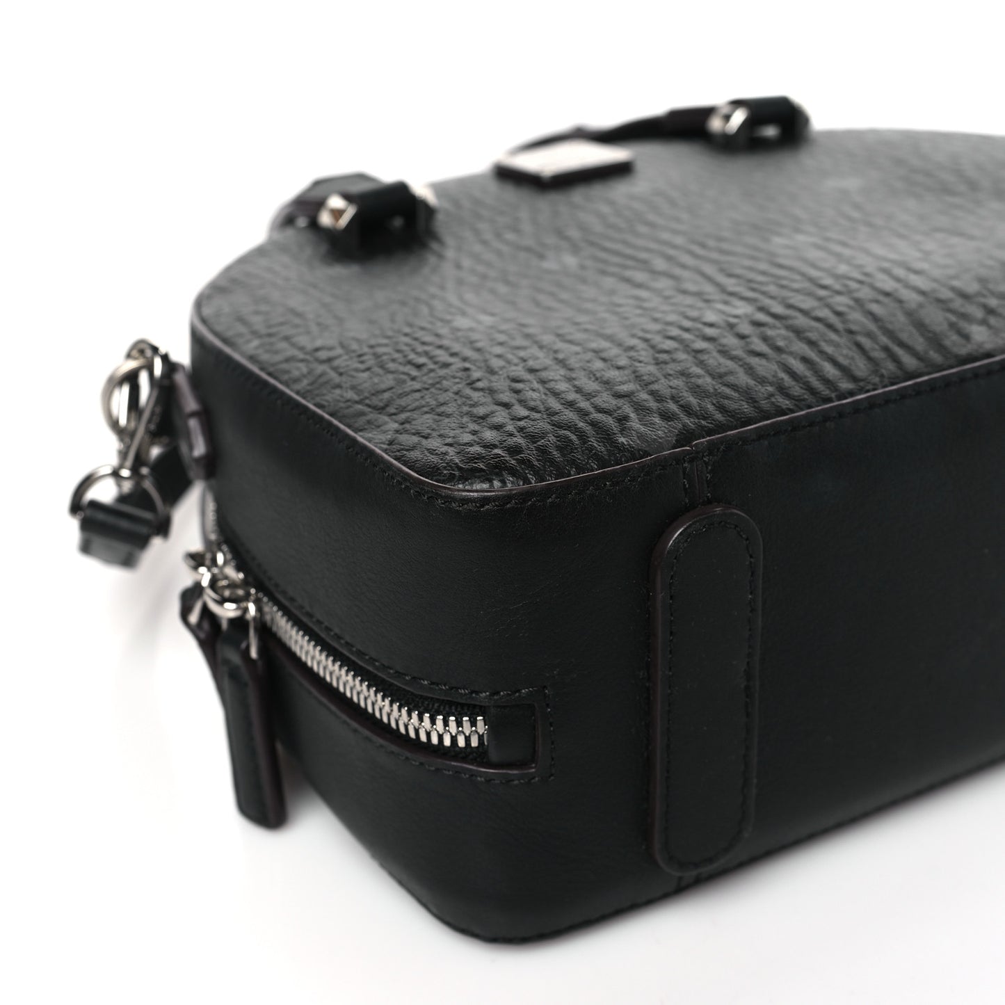 Visetos Small Half Moon Crossbody Bag Black
