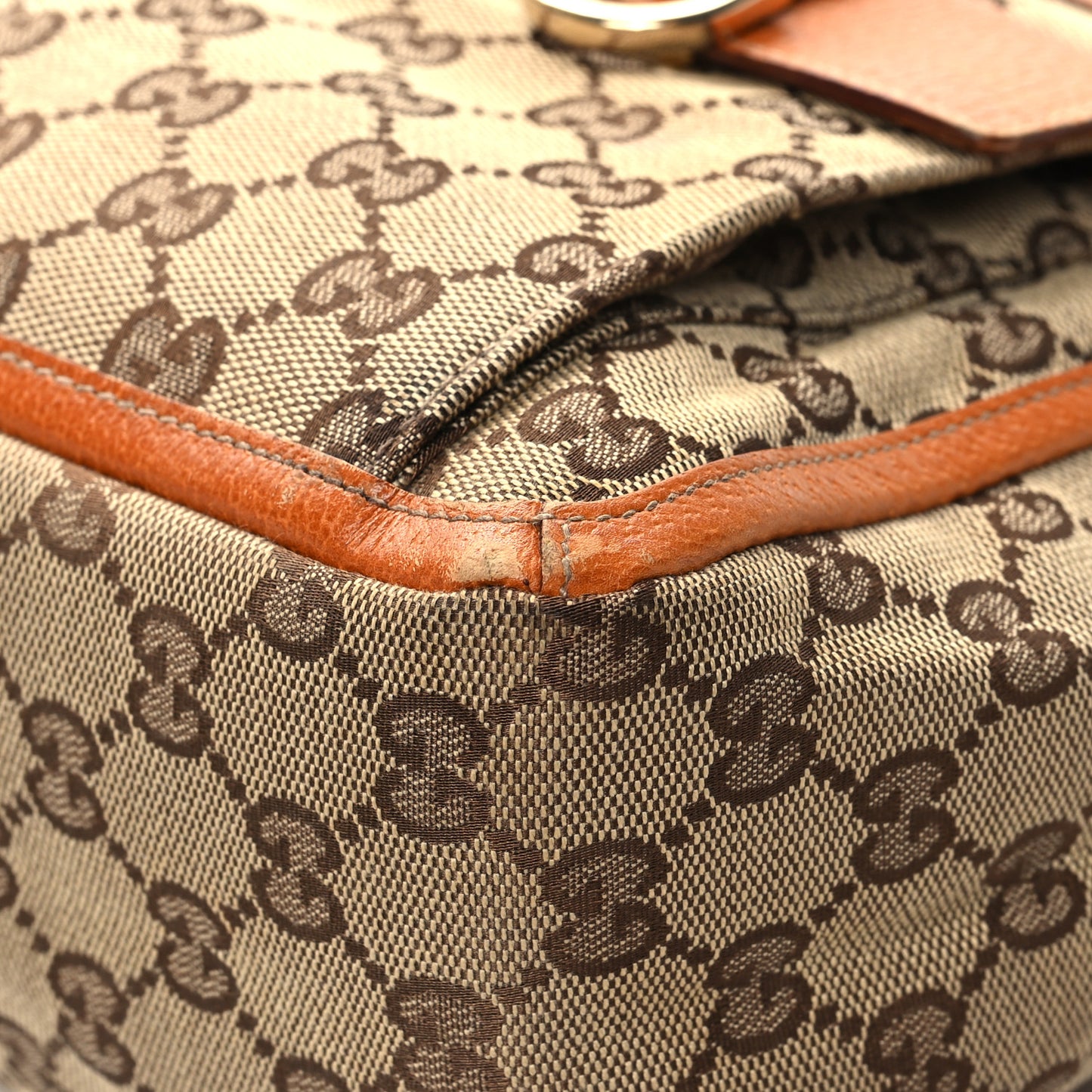 Monogram Abbey D Ring Tote Tan