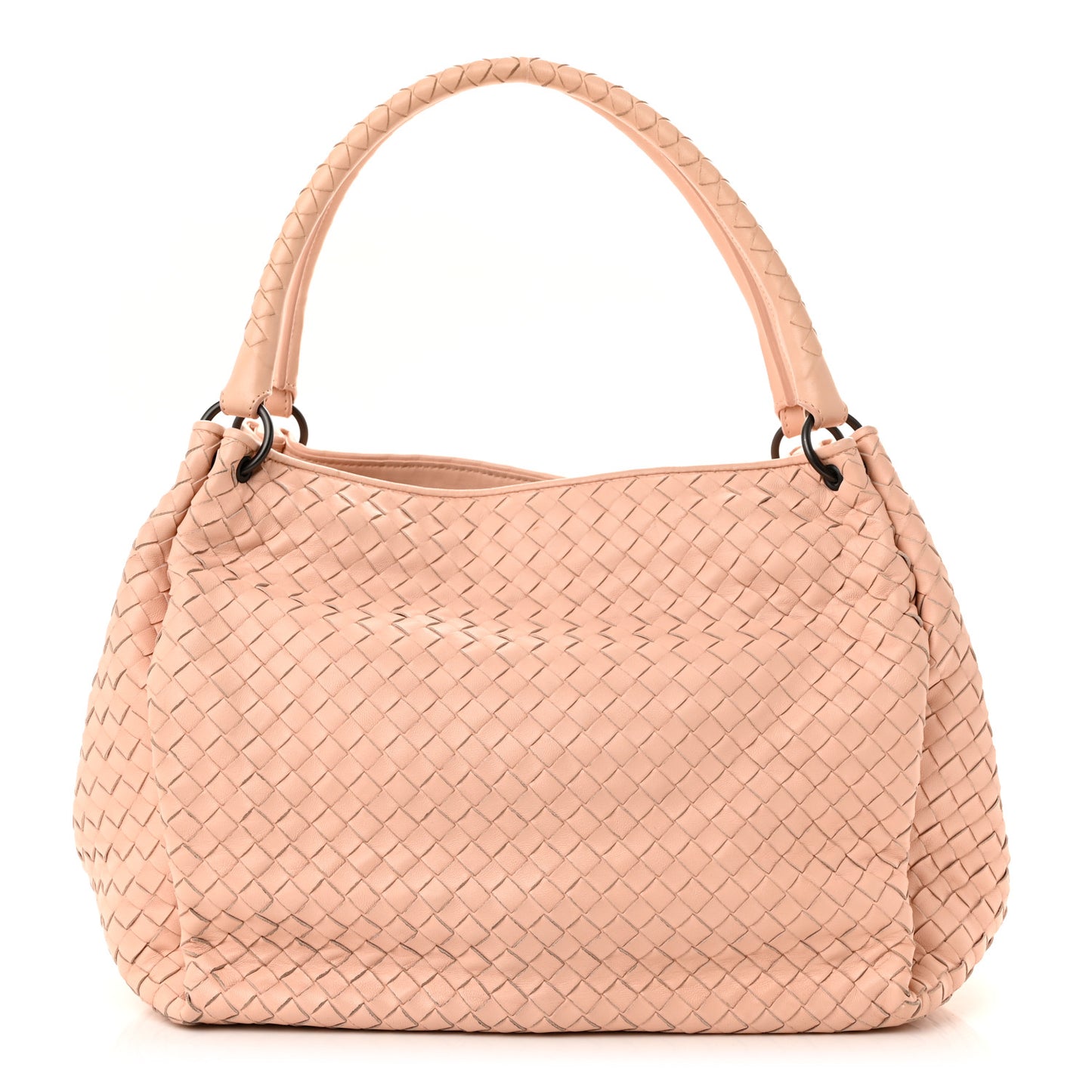 Nappa Intrecciato Parachute Bag Flamingo