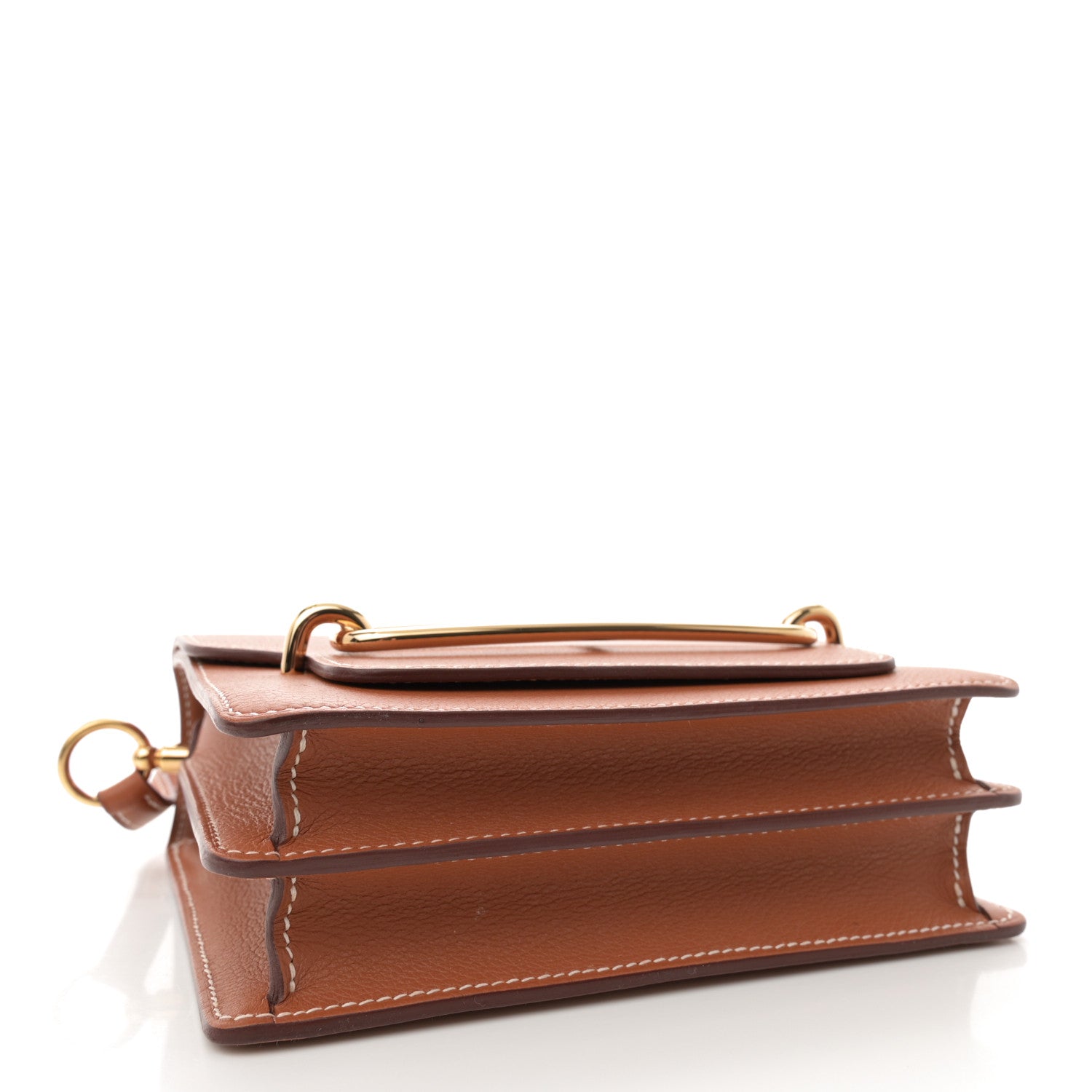 Hermes Evercolor Mini Sac Roulis Gold 4 of 11