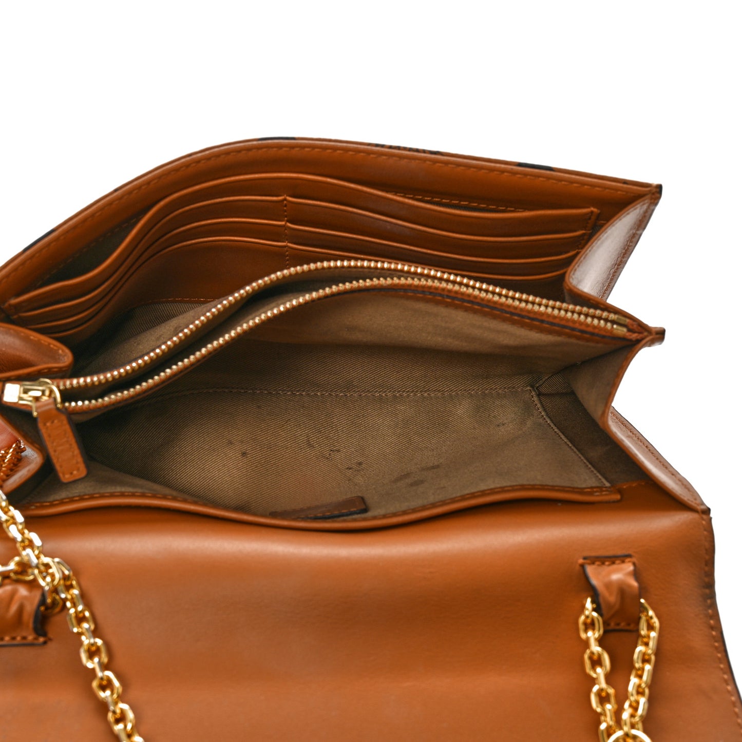Visetos Millie Wallet On Chain Cognac