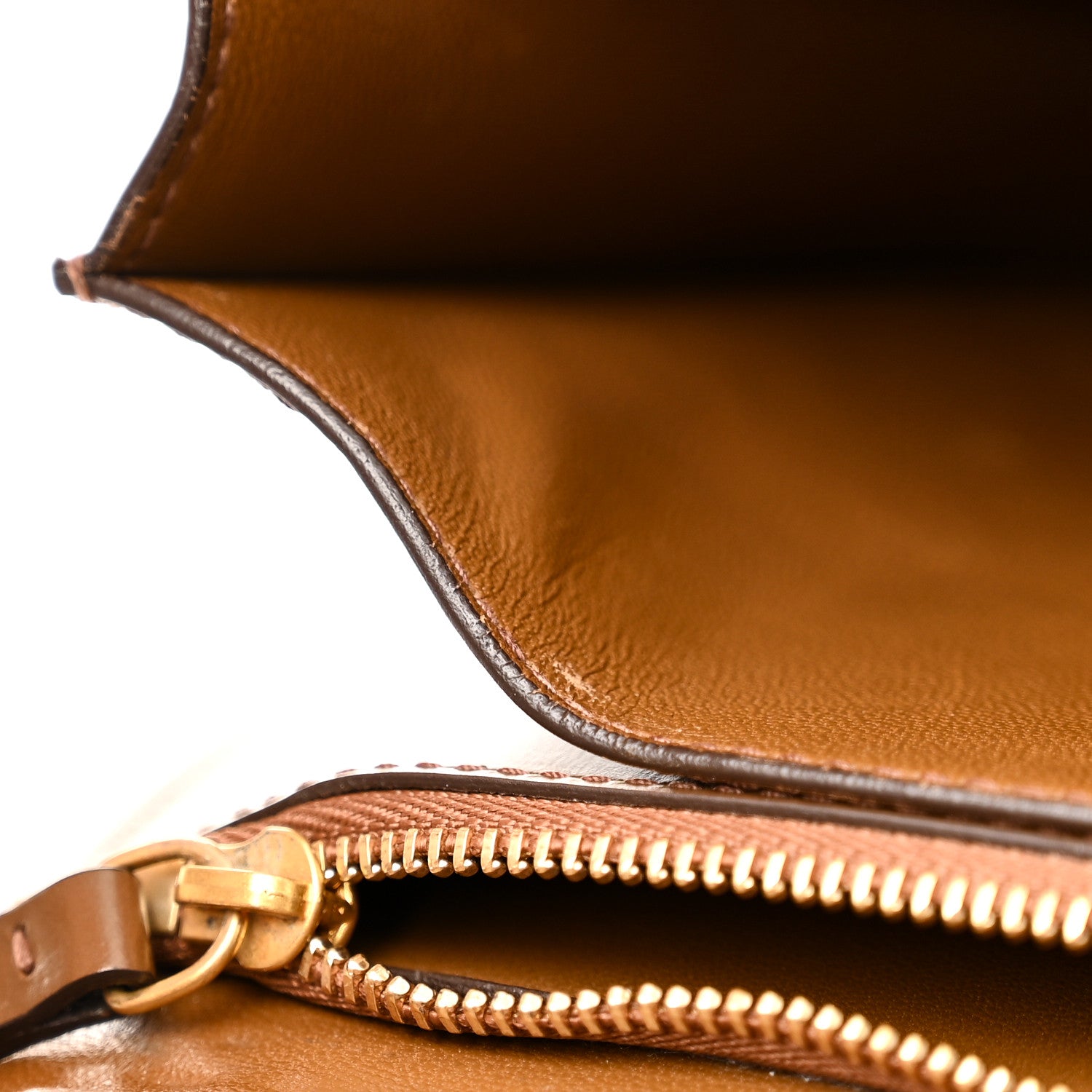 Celine Smooth Calfskin Medium Classic Box Flap Bag Camel 12 of 19