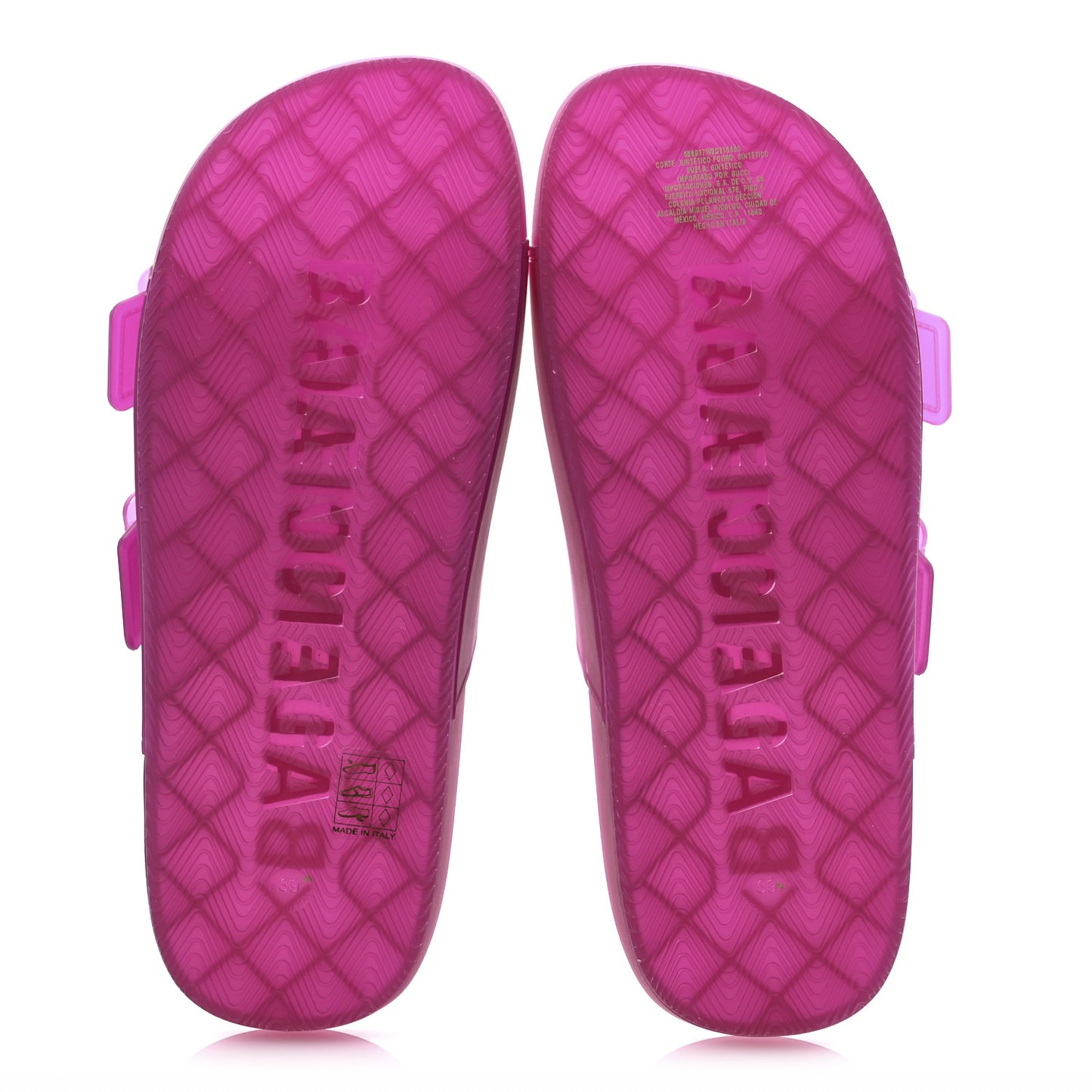 Technical Polyurethane Mallorca Slide Sandals 39 Pink
