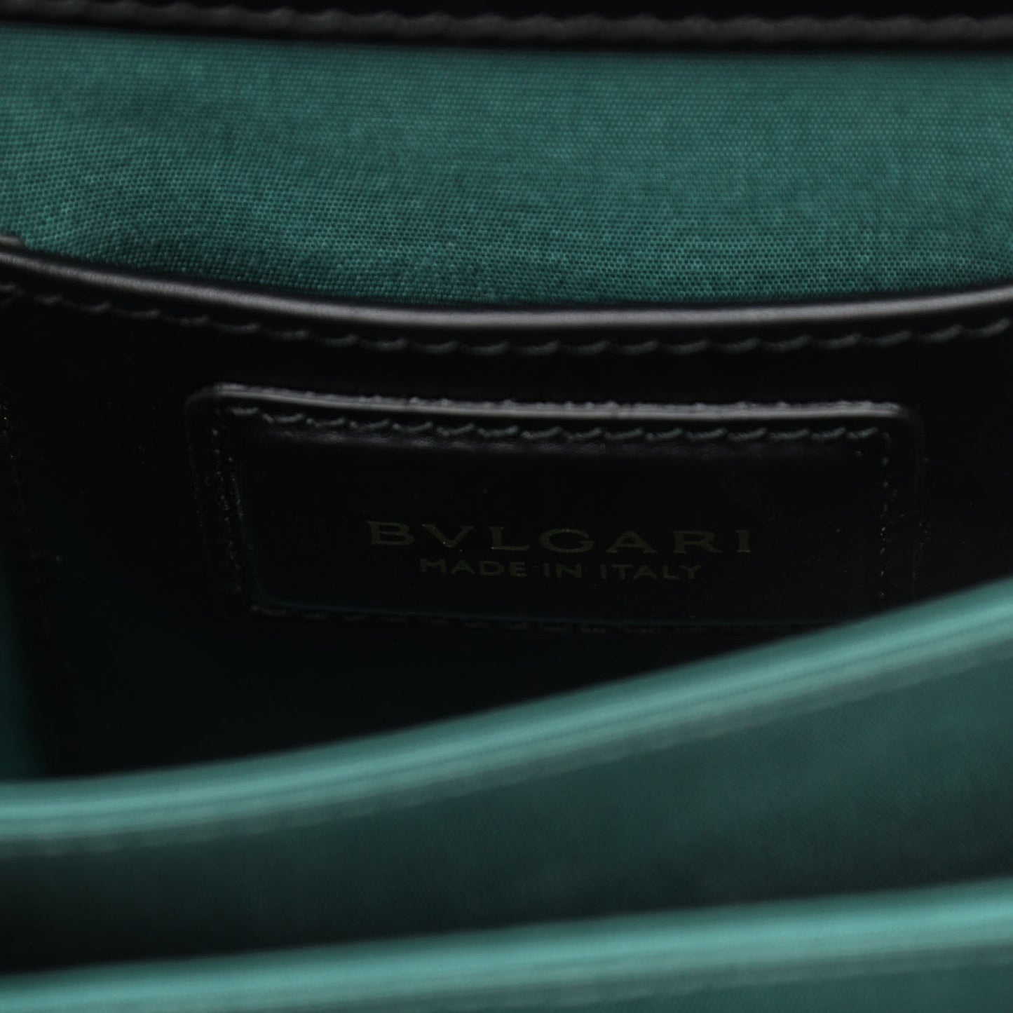 Calfskin Serpenti Forever Top Handle Black