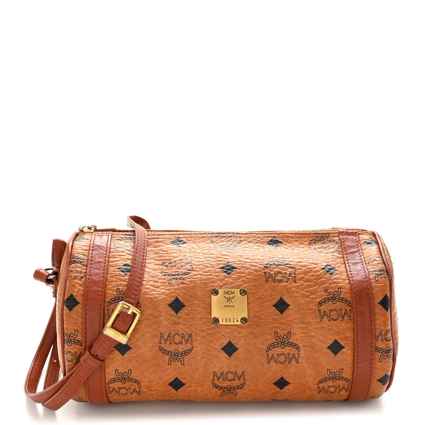 Visetos Barrel Bag Cognac