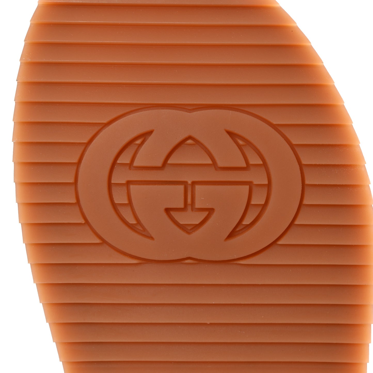 Canvas GG Monogram Angelina Platform Slide Sandals 39.5 Beige Ruggine
