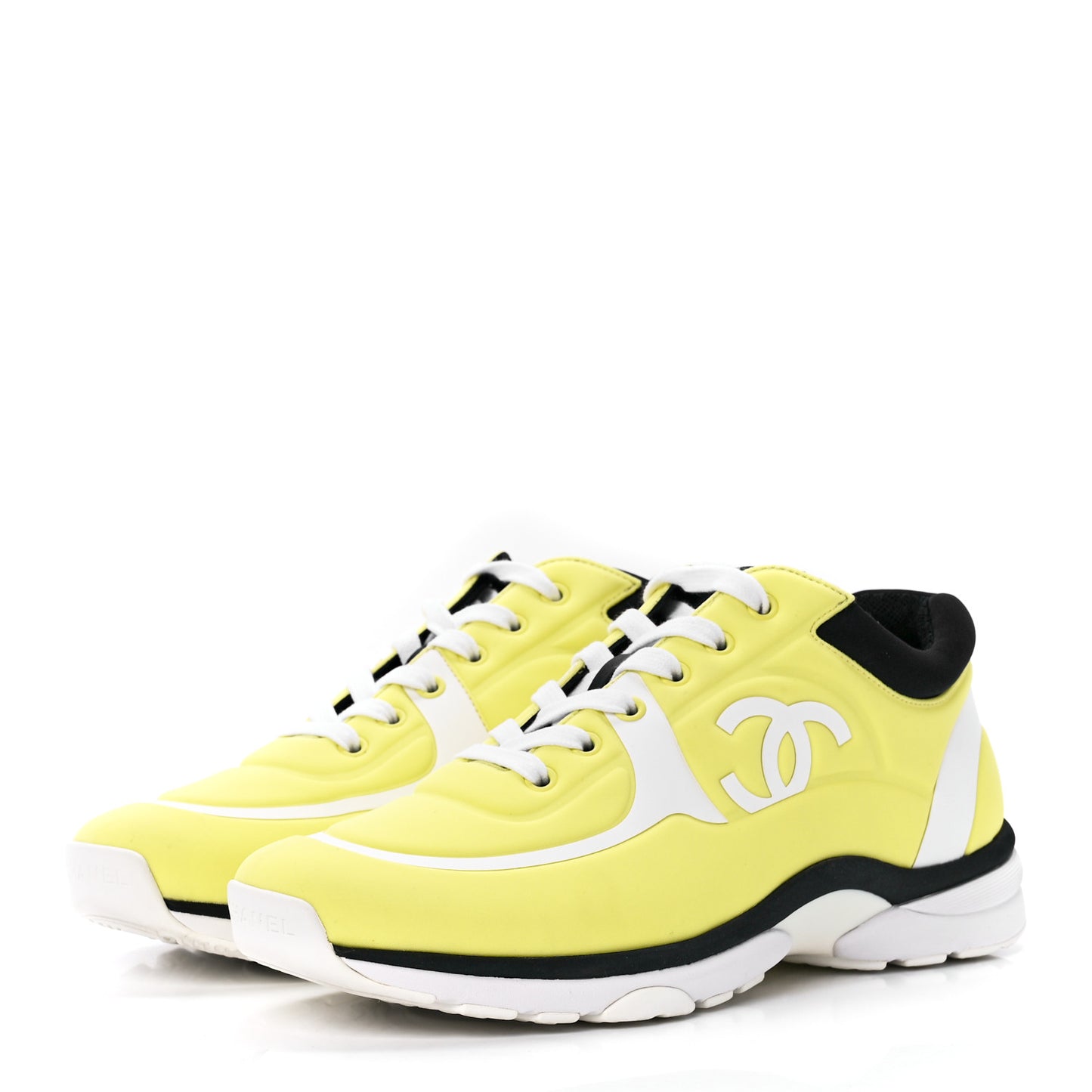 Lycra Fabric CC Sneakers 40 Yellow