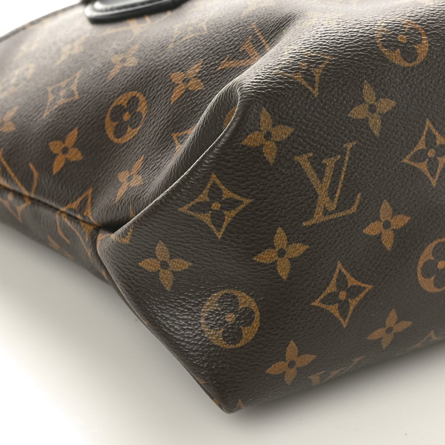 Monogram Flower Zipped Tote PM Black