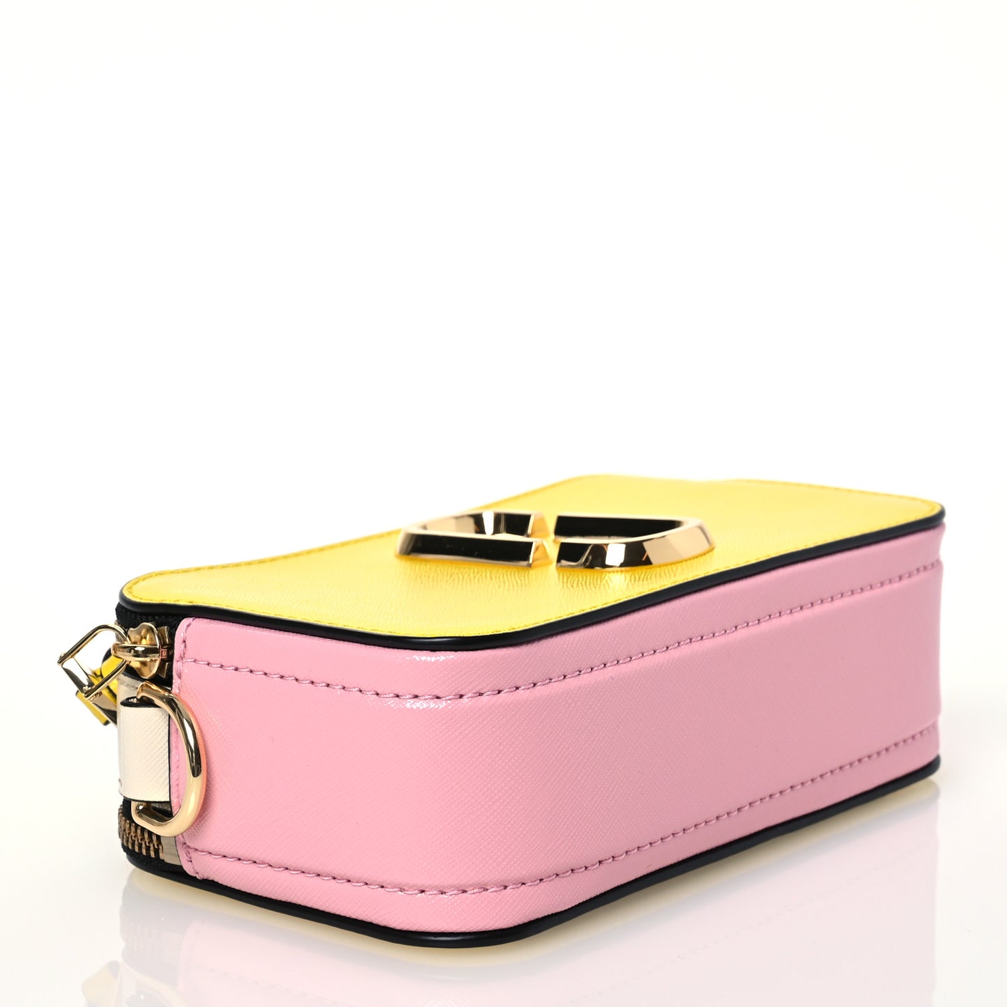 Saffino Small Snapshot Camera Bag Yellow Multicolor