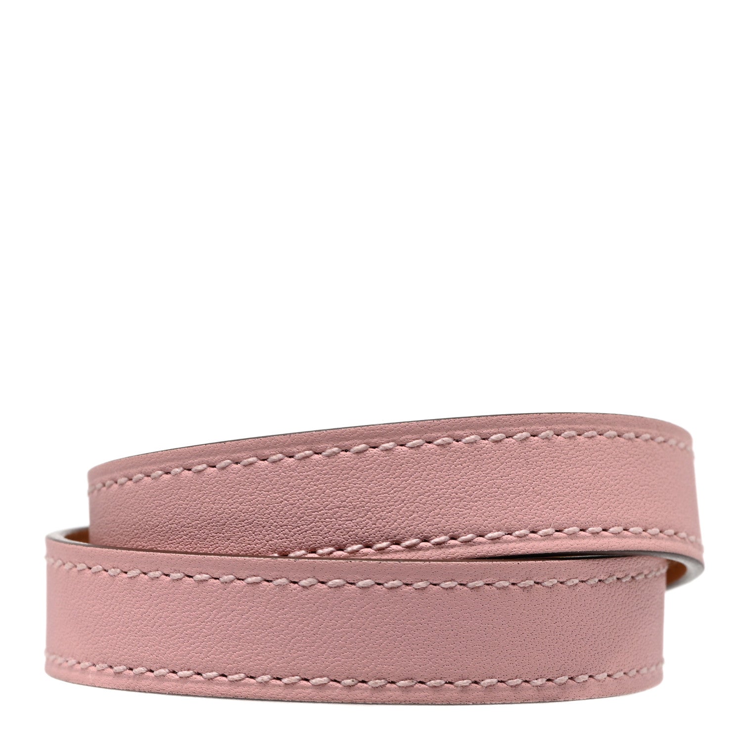 Hermes Swift Kelly Double Tour Bracelet Rose Sakura 3 of 5