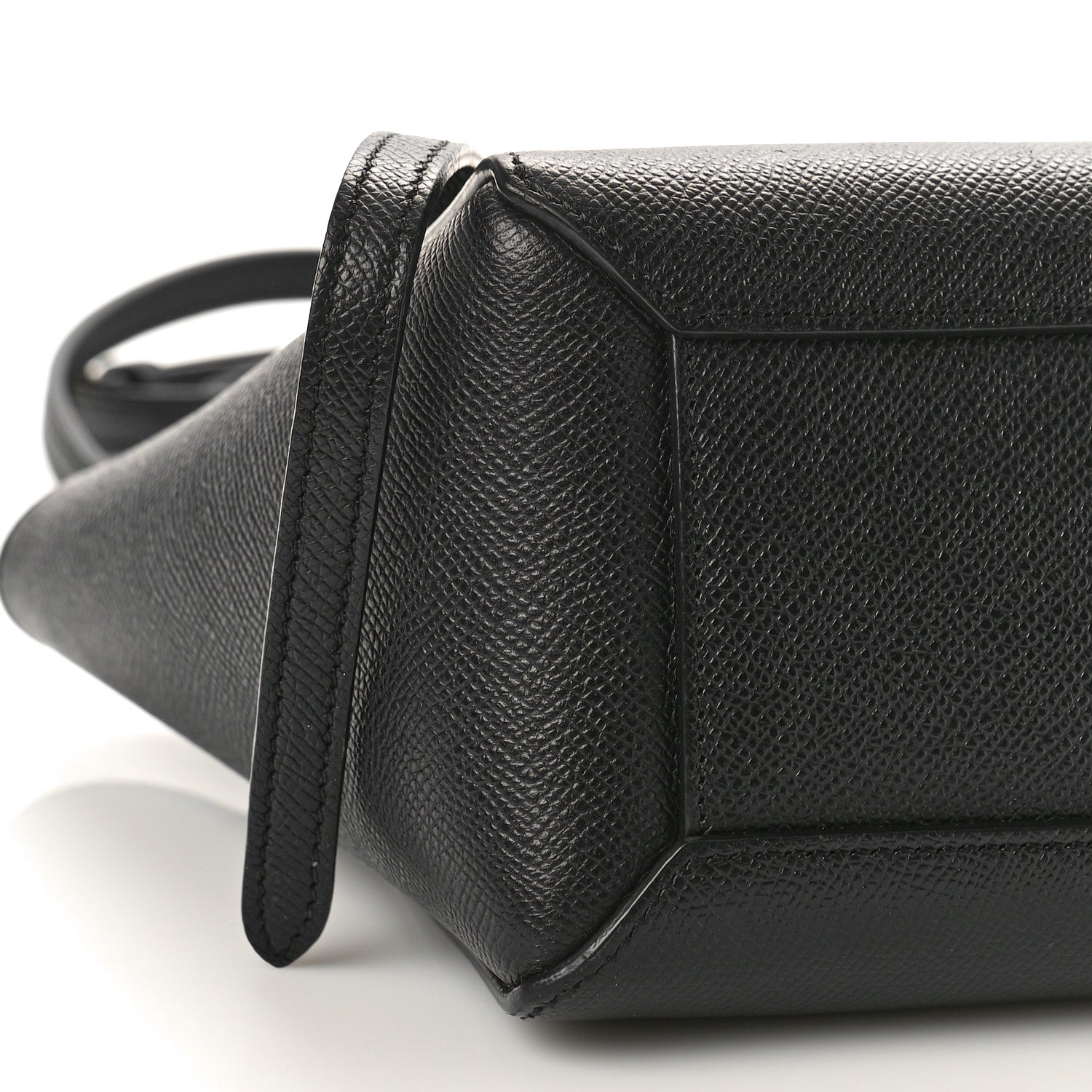 Celine Grained Calfskin Nano Belt Bag Black 6 of 8