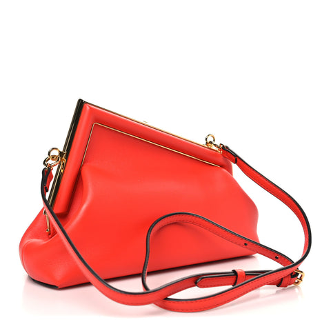 Shiny Nappa Small Fendi First Tulipano