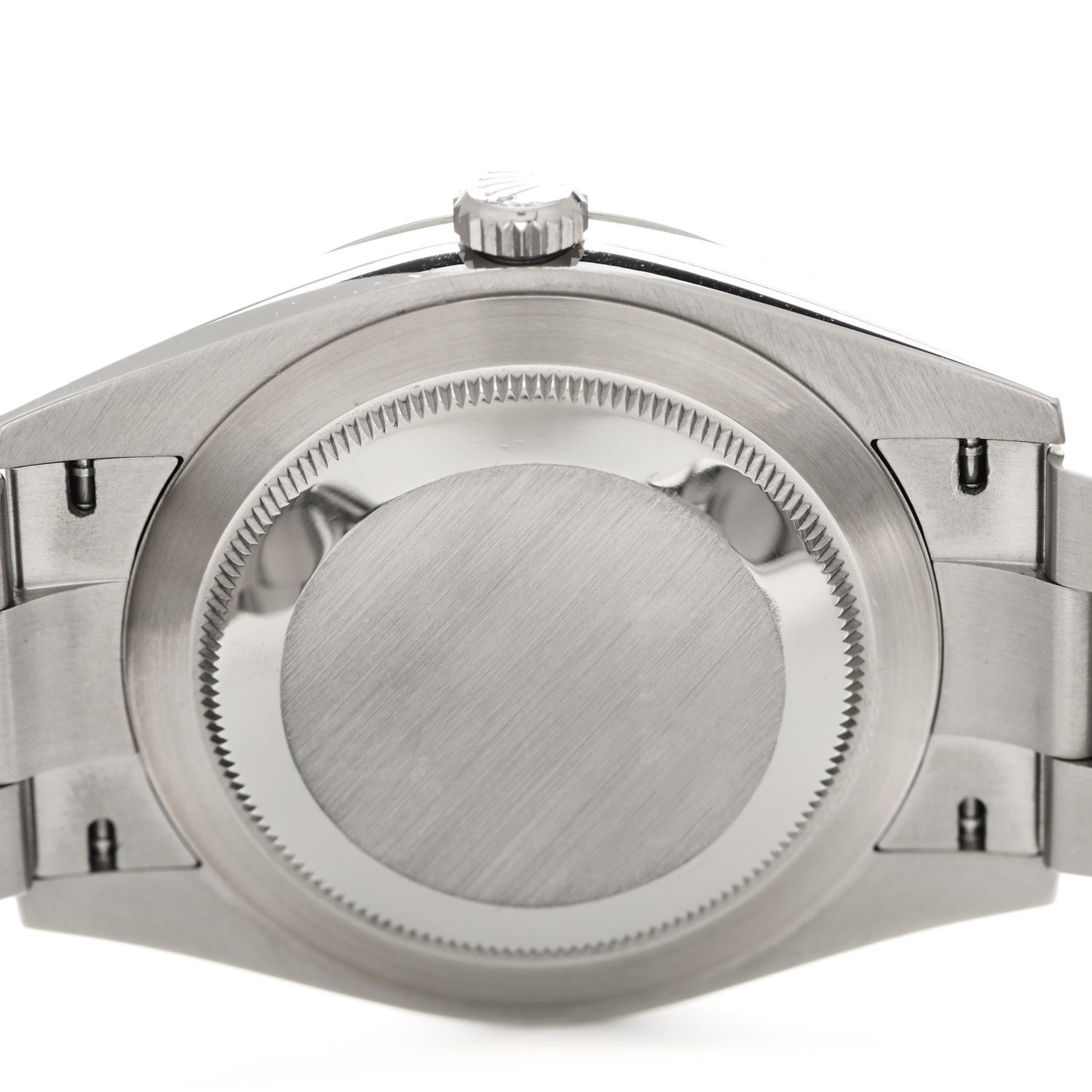 Stainless Steel 41mm Oyster Perpetual Watch Coral Red 124300