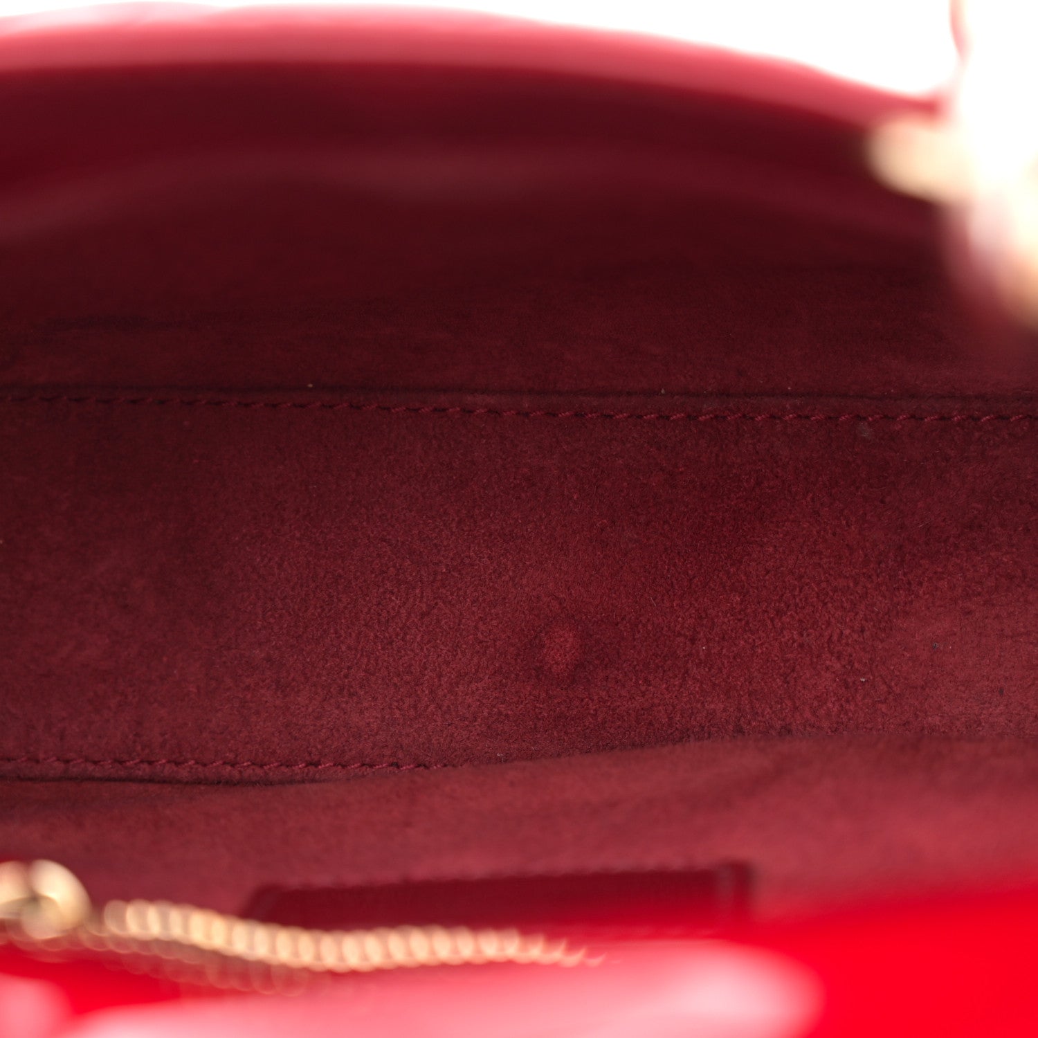 Christian Dior Patent Cannage Mini Lady Dior Red 4 of 11