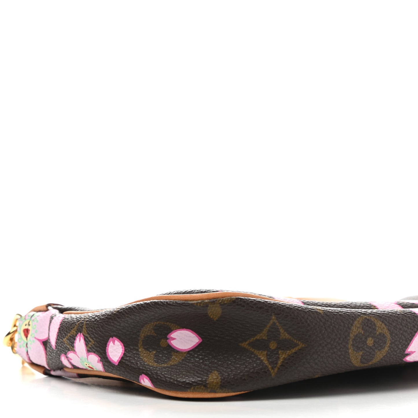 Monogram Cherry Blossom Pochette Accessories Brown