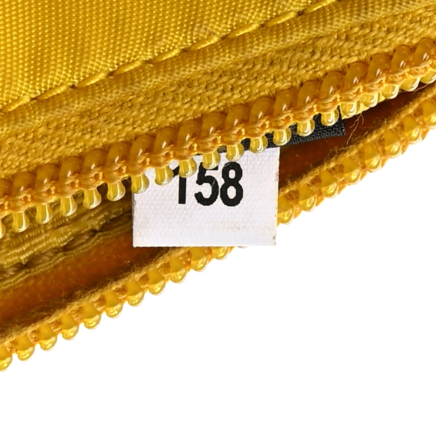 Tessuto Nylon Triangle Wristlet Pouch Yellow