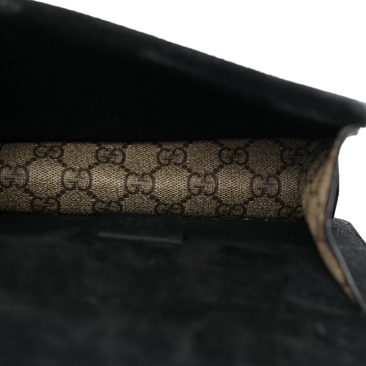 GG Supreme Monogram Mini Dionysus Shoulder Bag Black