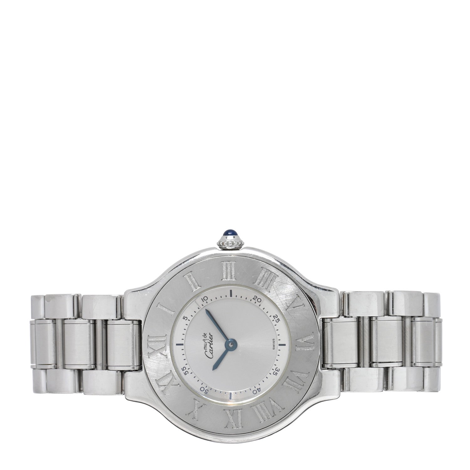 Cartier Stainless Steel 31mm Must De 21 Quartz Watch 2 of 4