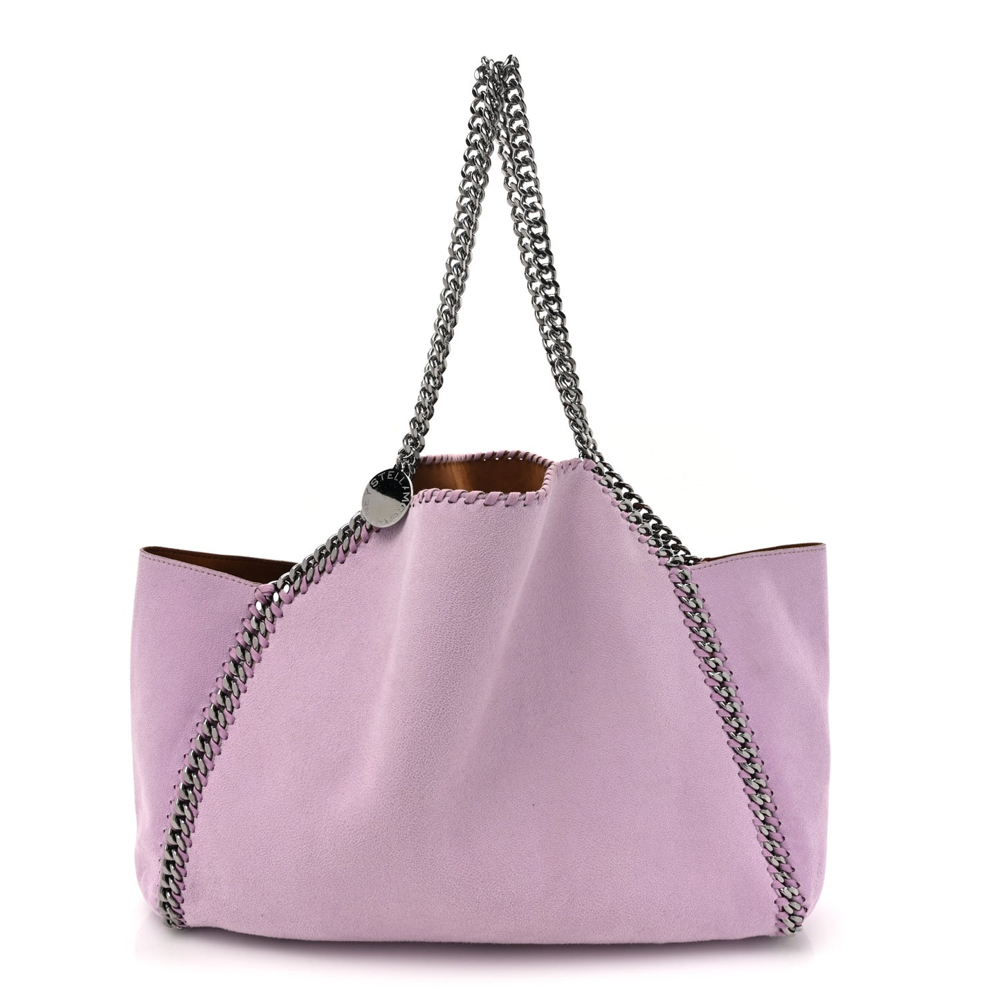 Shaggy Deer Falabella Reversible Tote Lilac Brown