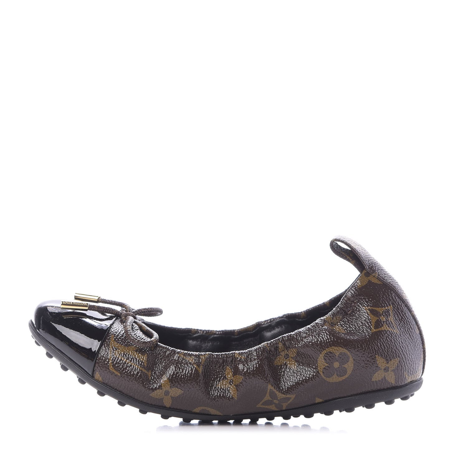 Monogram Flirty Ballerina Flats 35 Black