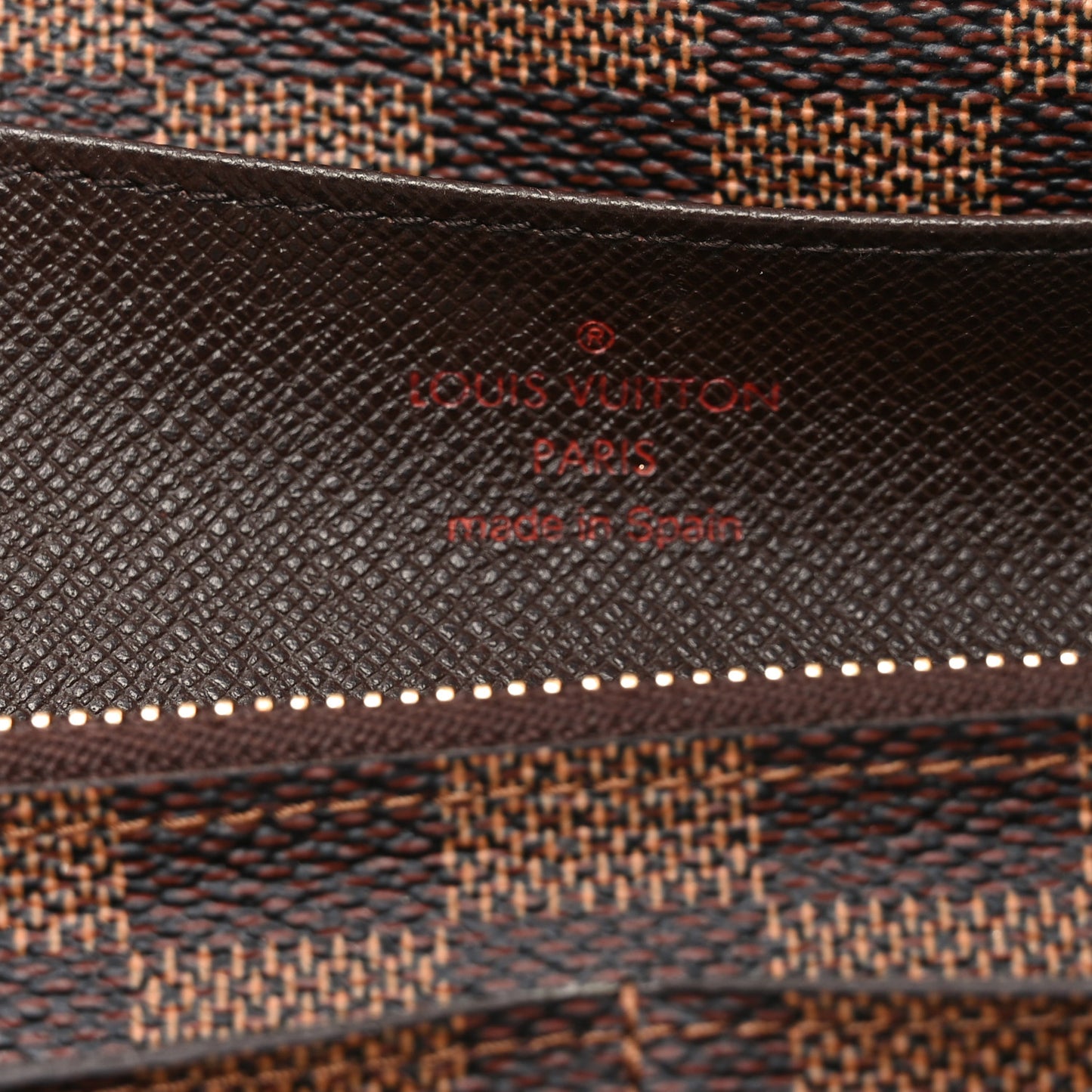 Damier Ebene Emilie Wallet