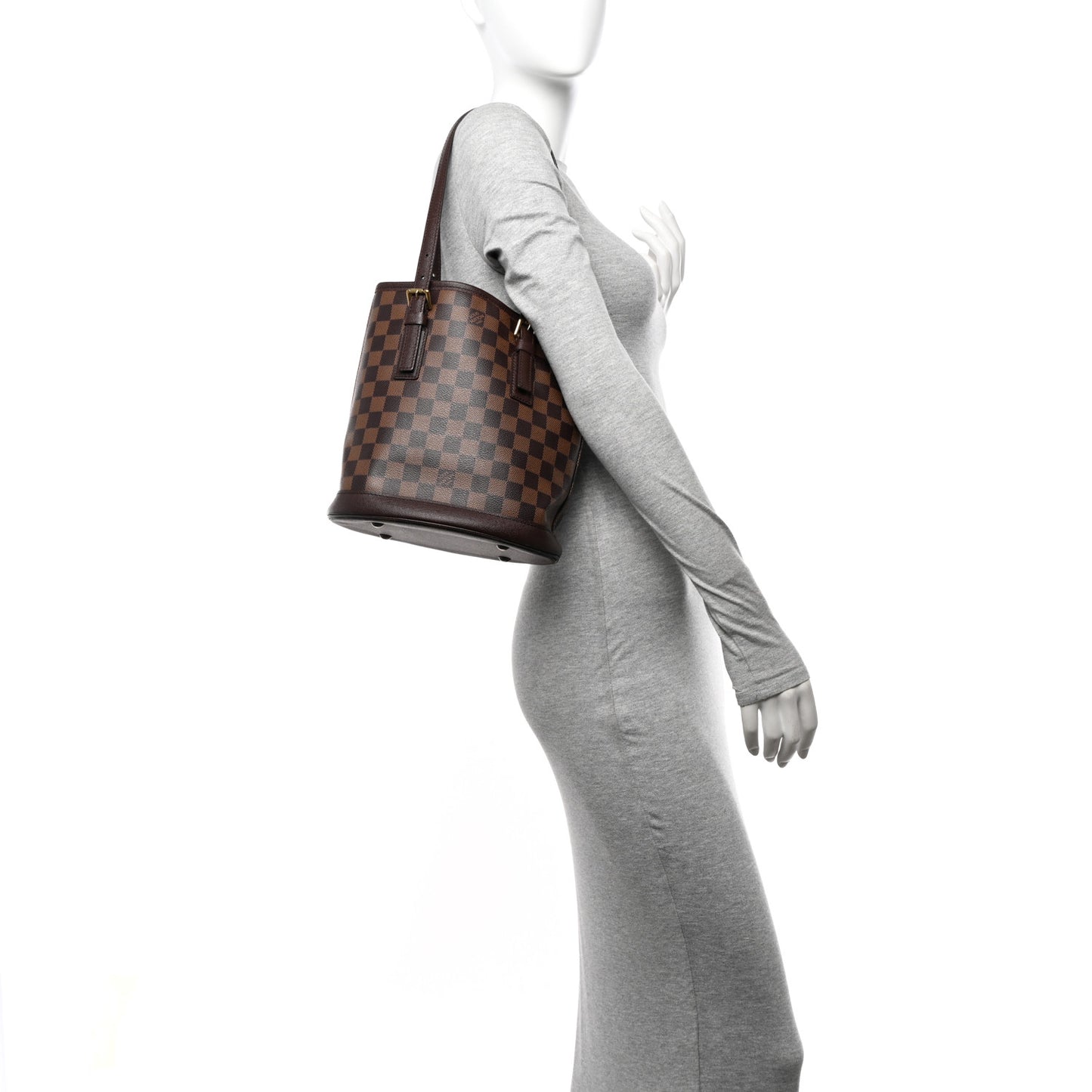 Damier Ebene Marais Bucket 23