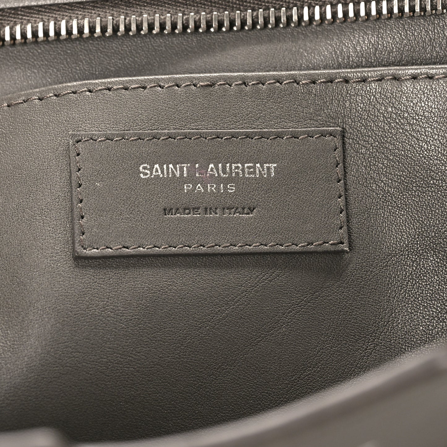 Smooth Calfskin Crocodile Embossed Baby Monogram Downtown Cabas Earth