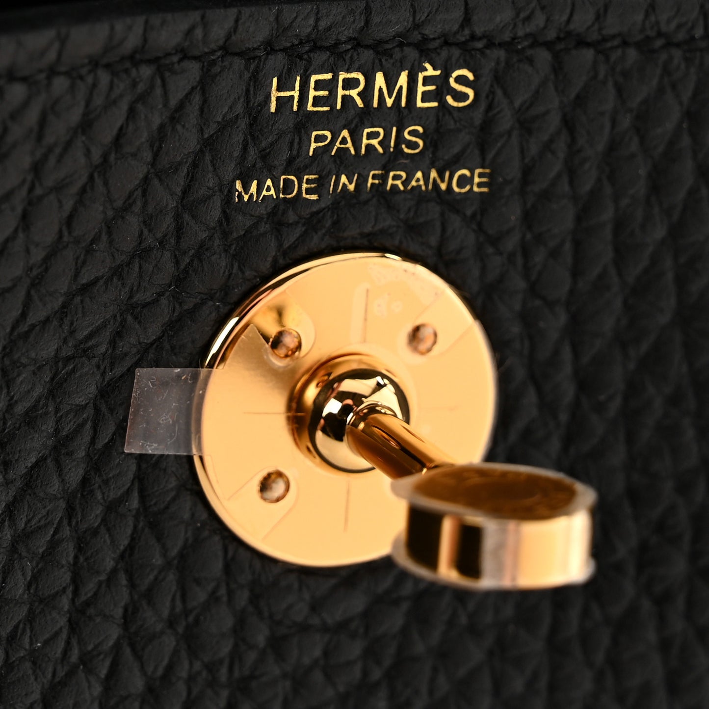 Taurillon Clemence Mini Lindy 20 Black