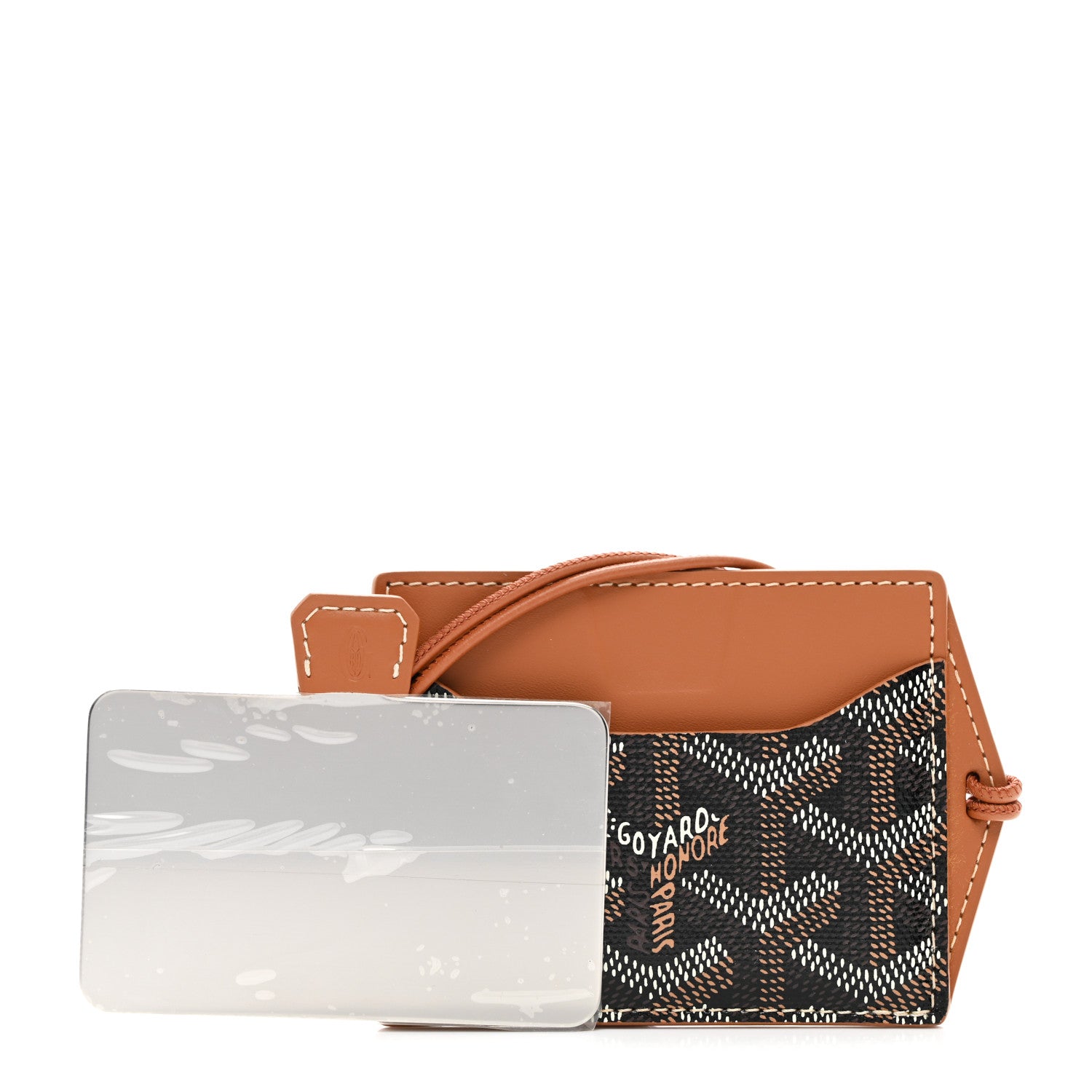 Goyard Goyardine Venus Bag Mirror Black Gold 1568862 – FASHIONPHILE