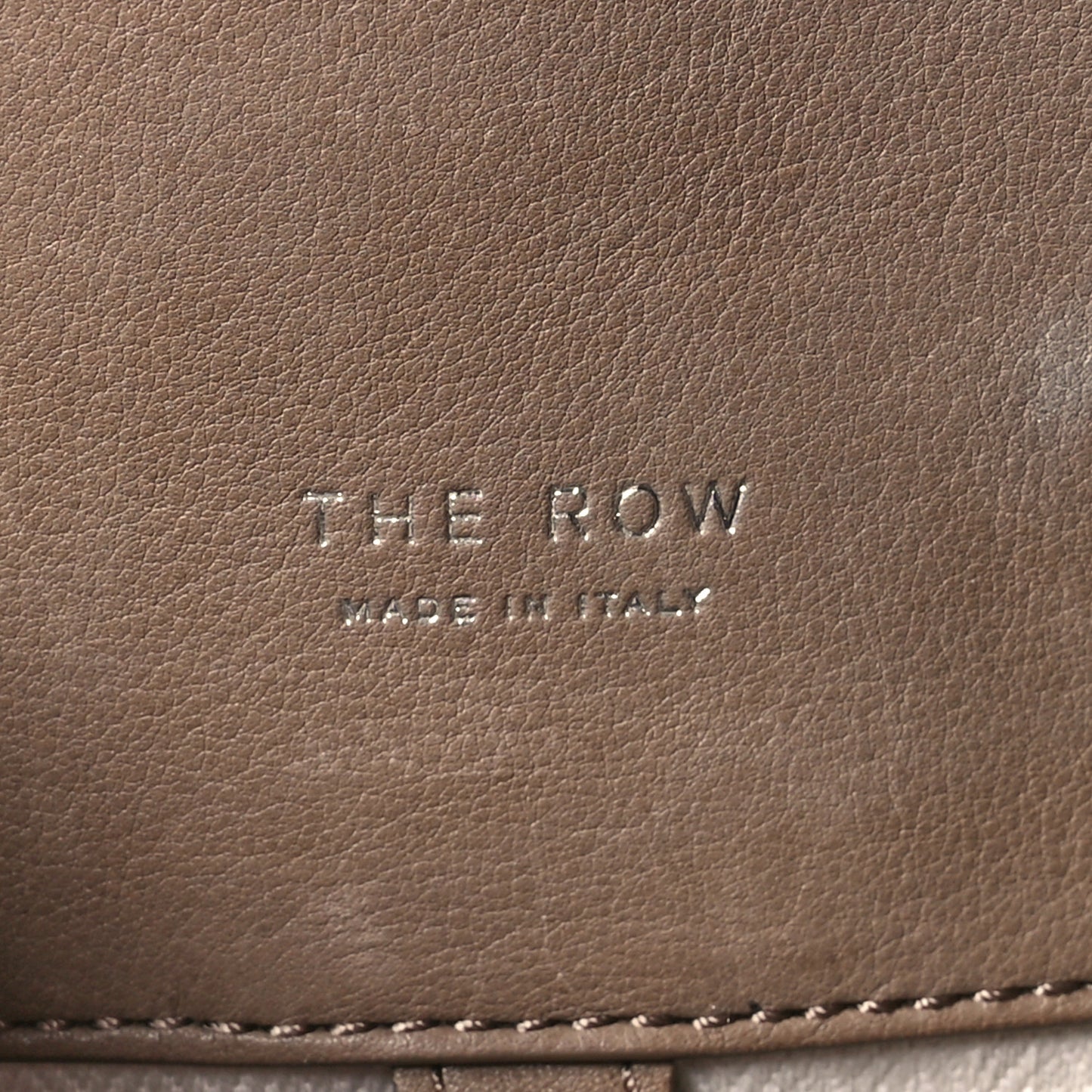Polished Saddle Calfskin Soft Margaux 15 Mouse Grey